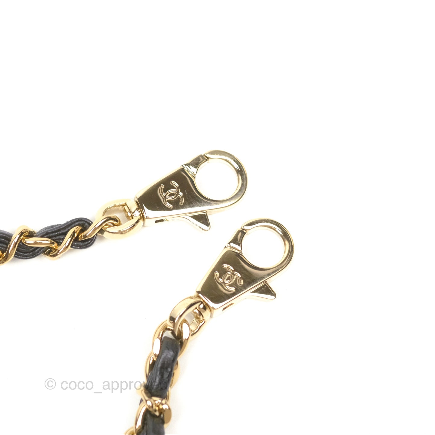 Chanel Small Coco Handle Black Caviar Gold Hardware