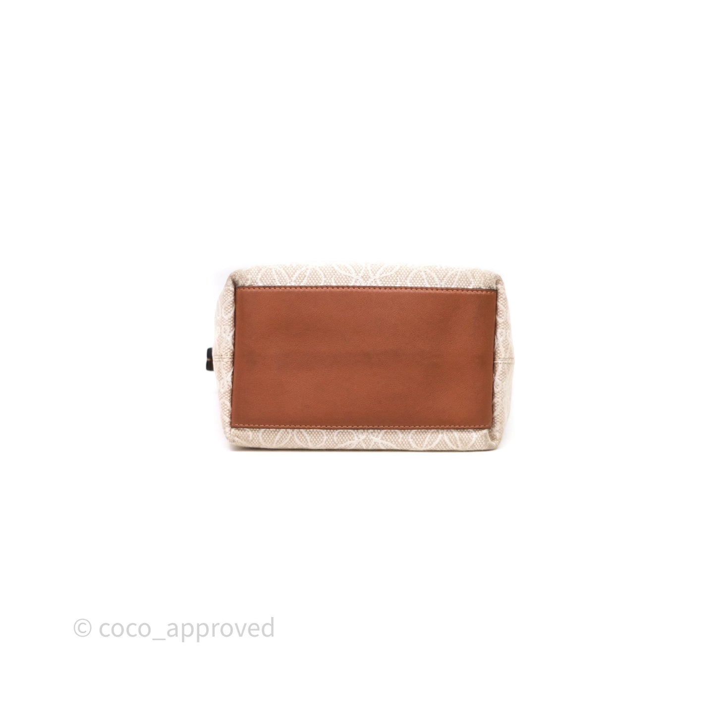 Loewe Top Handle Cubi Bag Anagram Jacquard