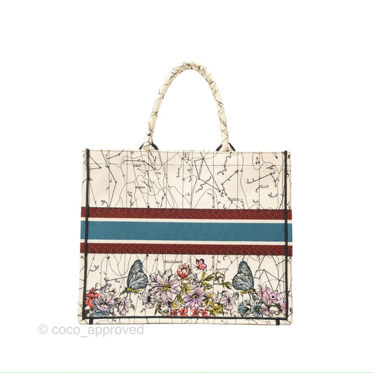Christian Dior Large Zodiac Book Tote Bag
