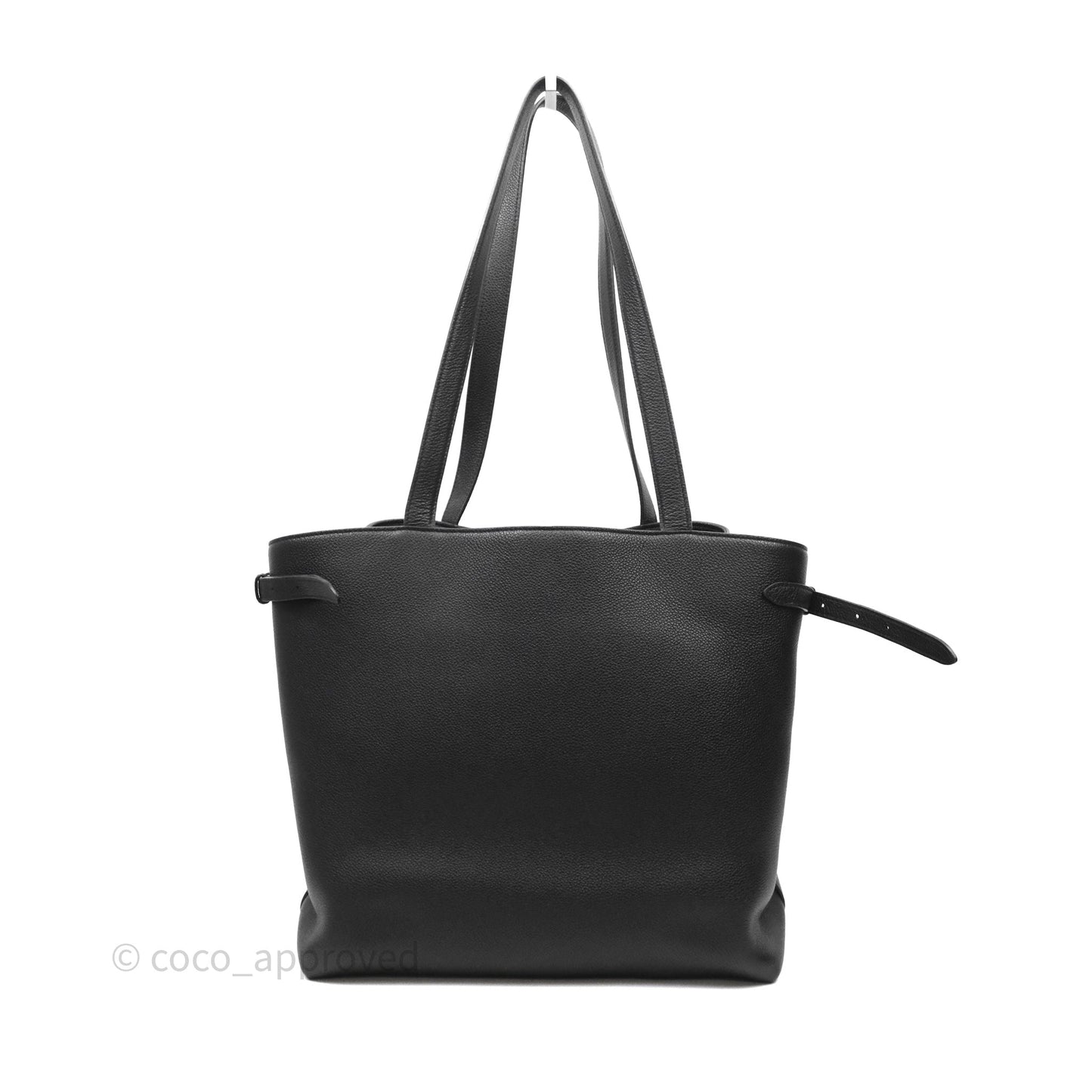 Celine Medium Cabas Anaïs Cuir Triomphe in Grained Calfskin Black