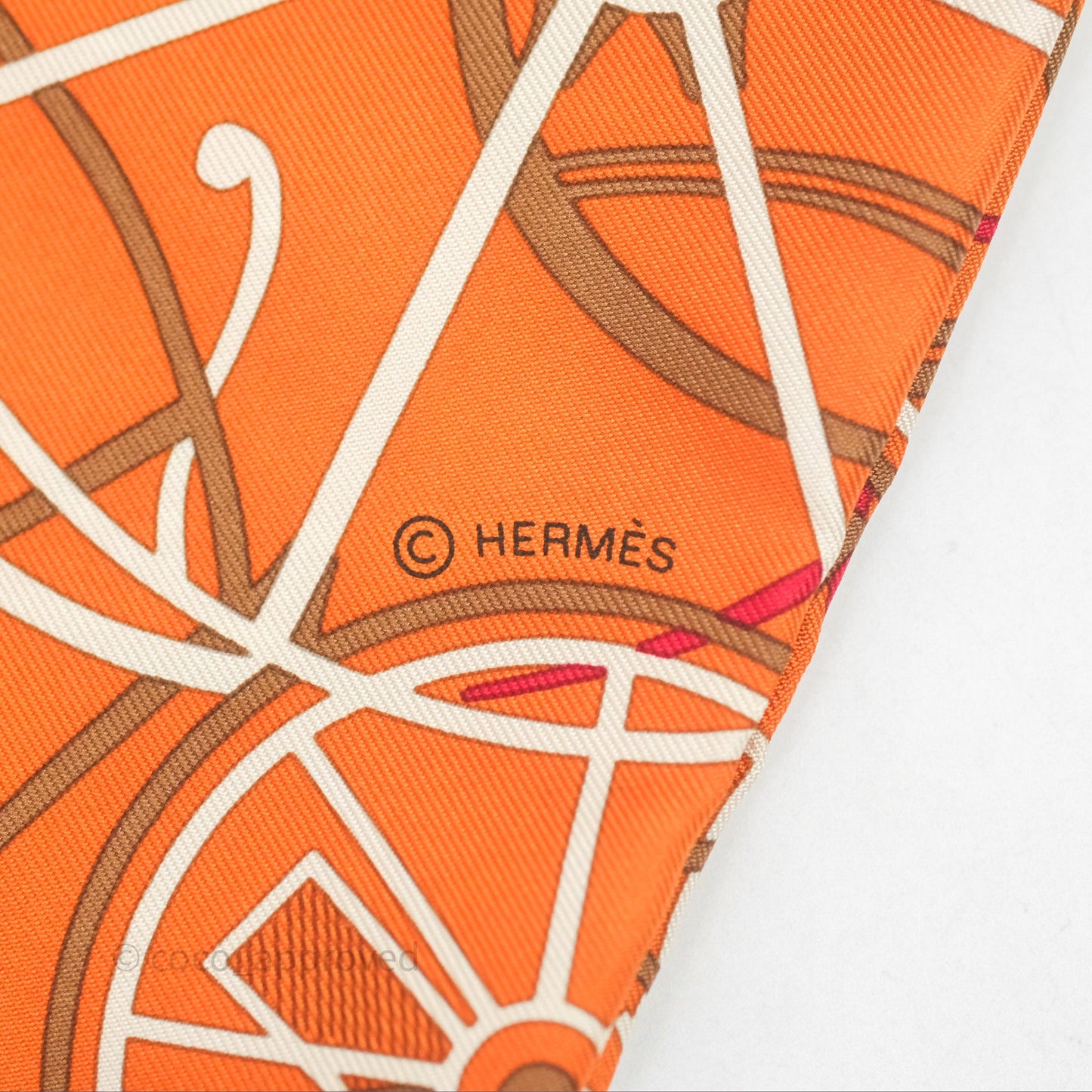 Hermès Complication Equestre scarf 90