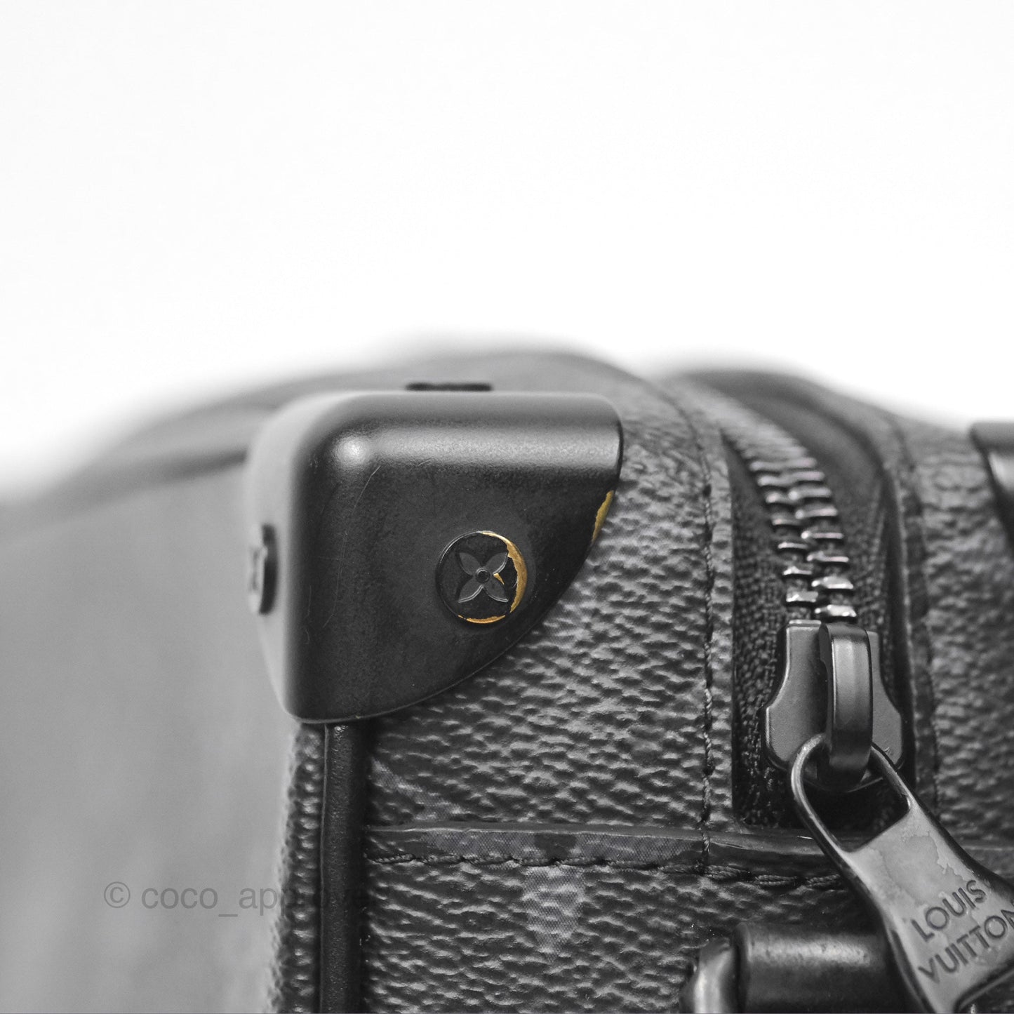 Louis Vuitton Mini Soft Trunk Monogram Eclipse Canvas