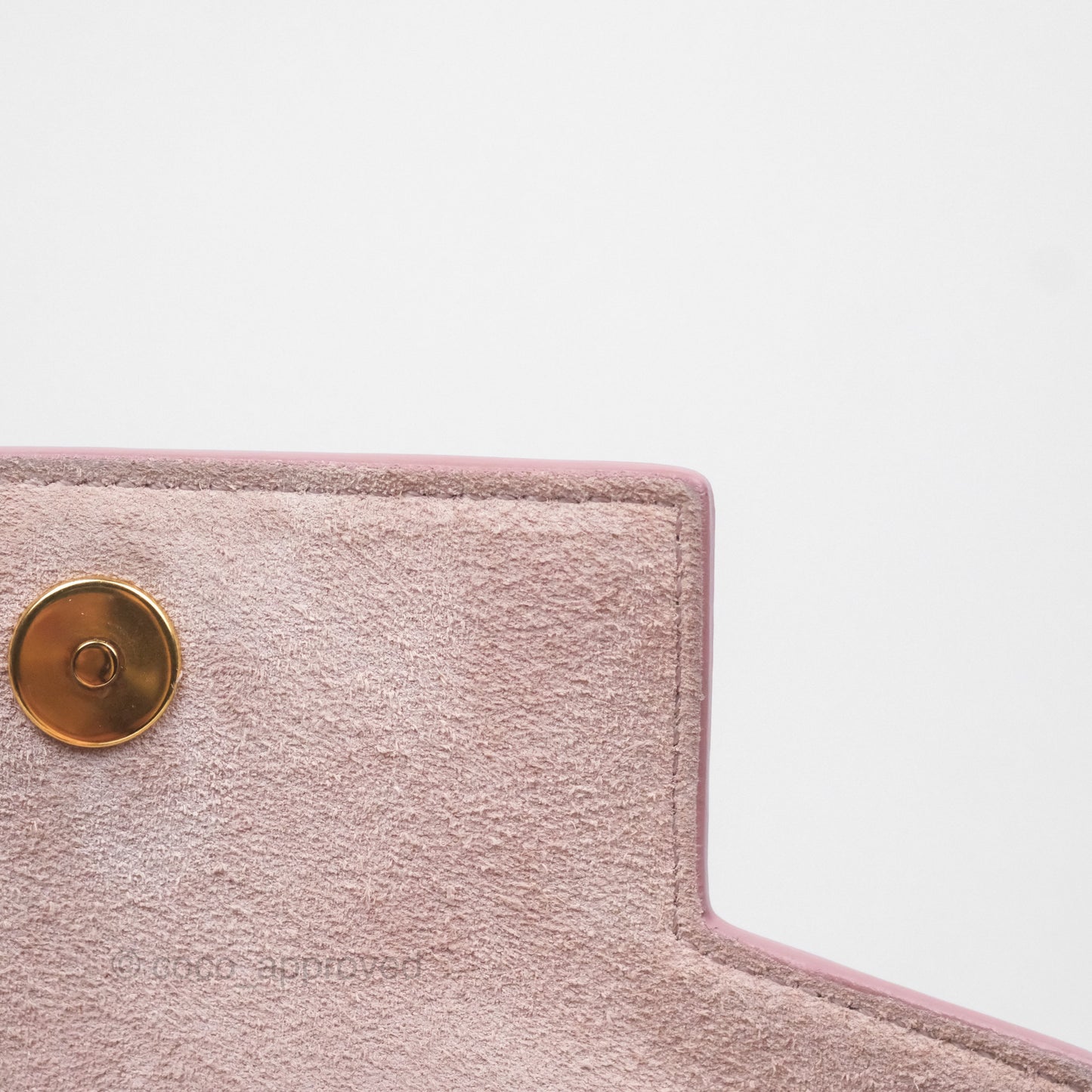 Celine Nano Belt Bag Pink Grained Calfskin Gold Hardware