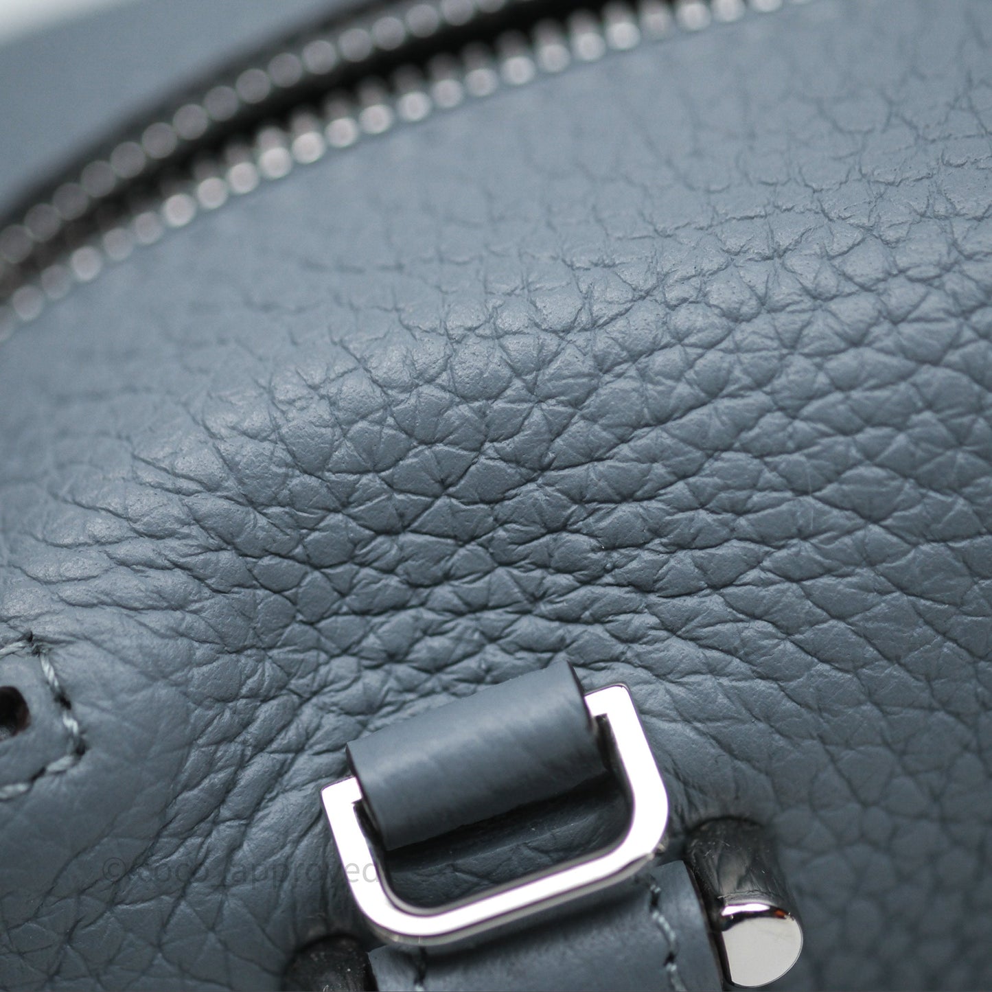 Delvaux Cool Box Nano Taurillon Soft Grained Calfskin Pacific Palladium Hardware
