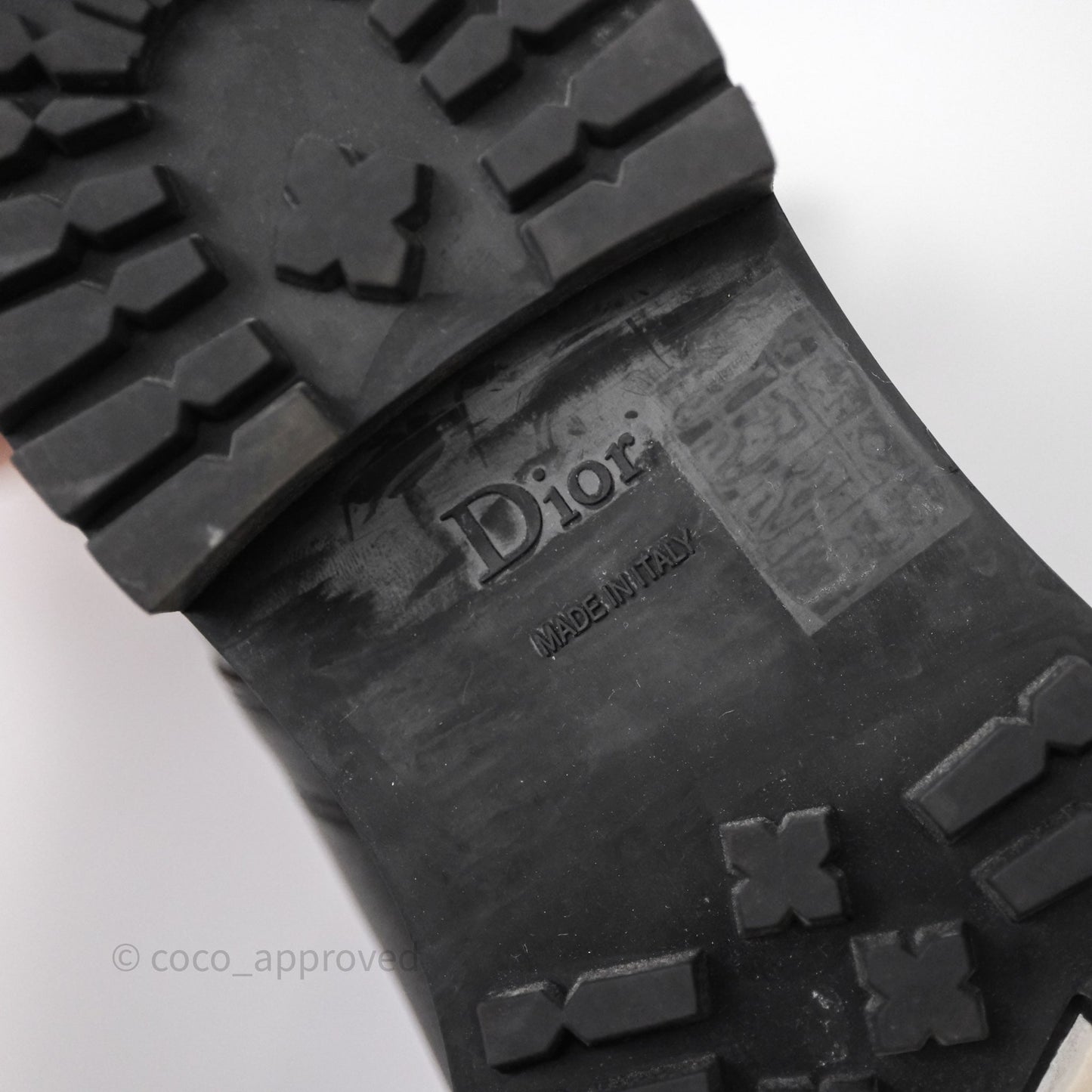 Christian Dior Empreinte Ankle Boot Black Calfskin