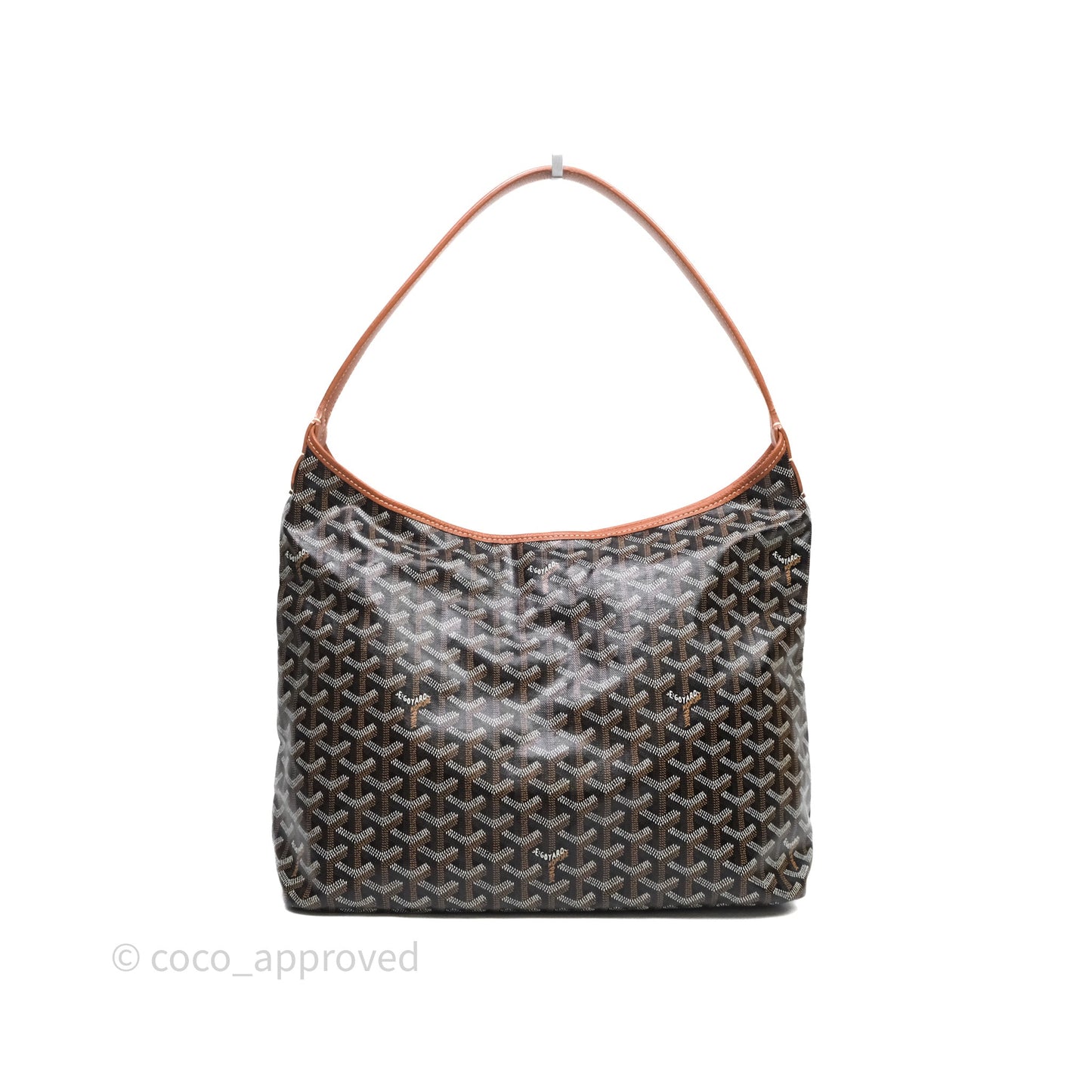 Goyard Bohème Hobo Bag Black & Tan