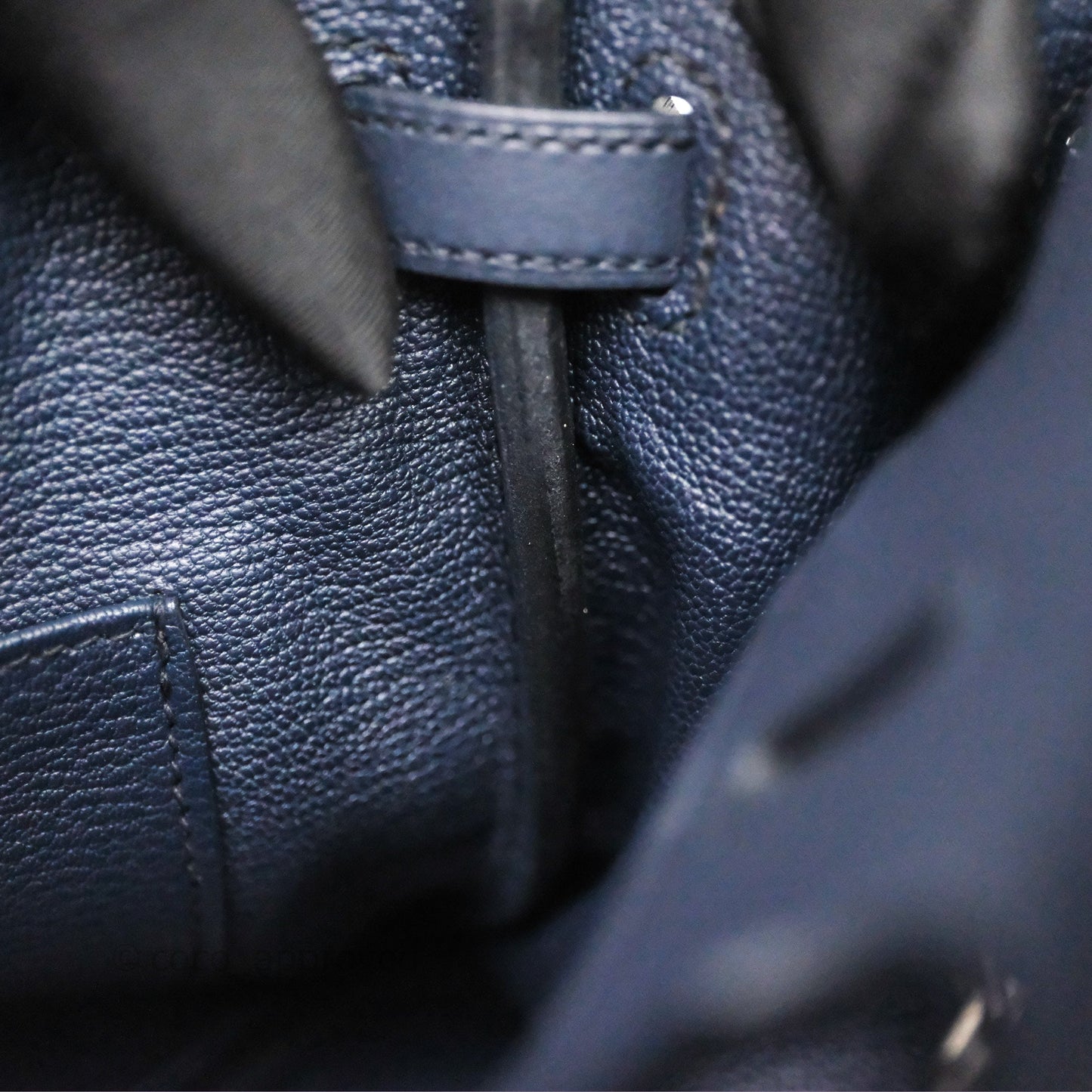 Hermes Birkin 25 Indigo Blue Swift Palladium Hardware