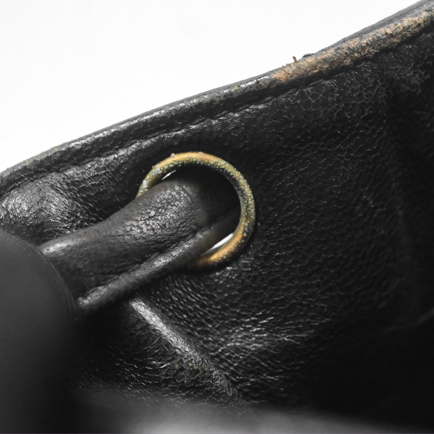 Chanel Vintage CC Duma Backpack Black Lambskin 24K Gold Hardware