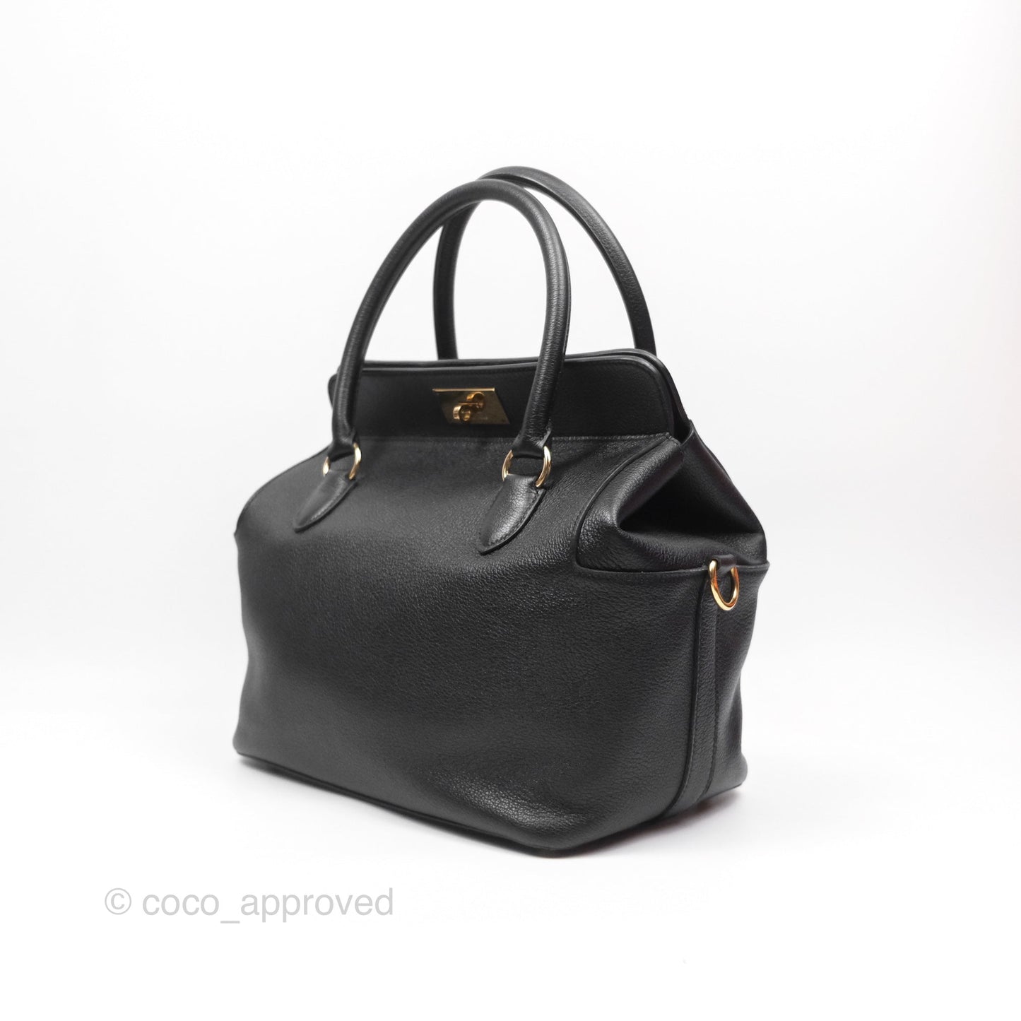 Hermès ToolBox 26 Noir 89 Taurillon Novillo Gold Hardware