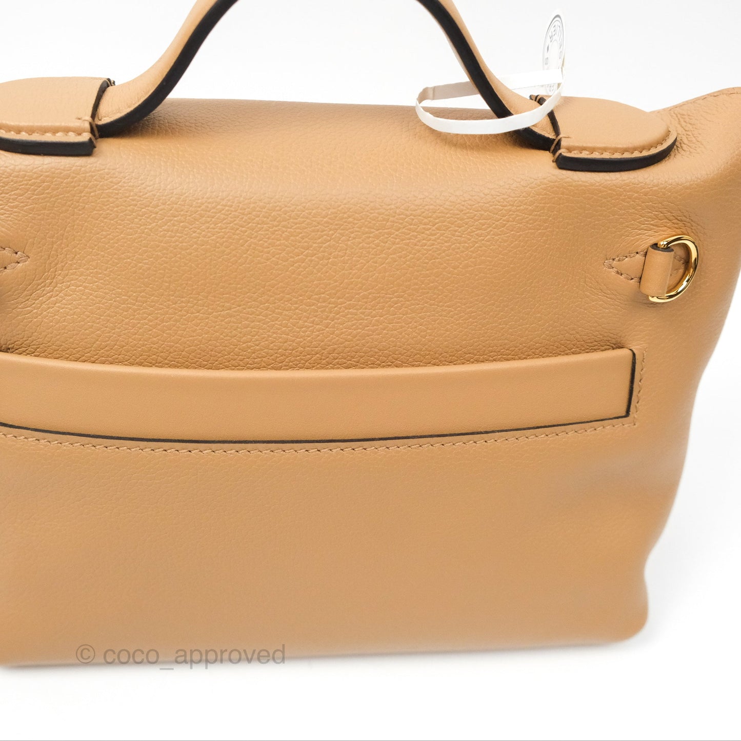 Hermès 24/24 21 Mini Chai 0M Fauve 34 Evercolor Gold Hardware