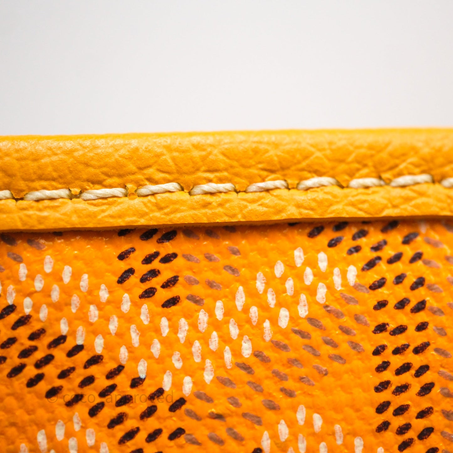 Goyard St. Louis GM Yellow Goyardine Canvas