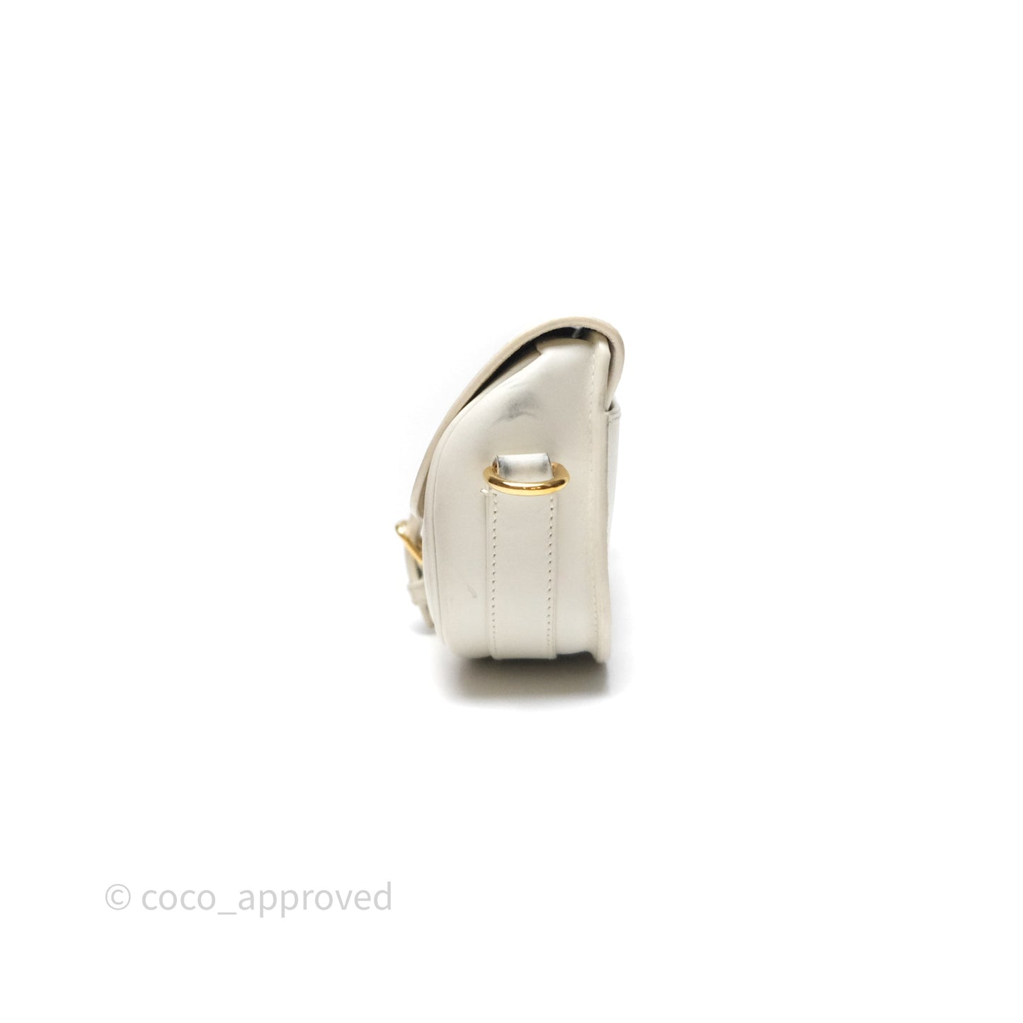 Christian Dior Bobby East-West Bag Calfskin White