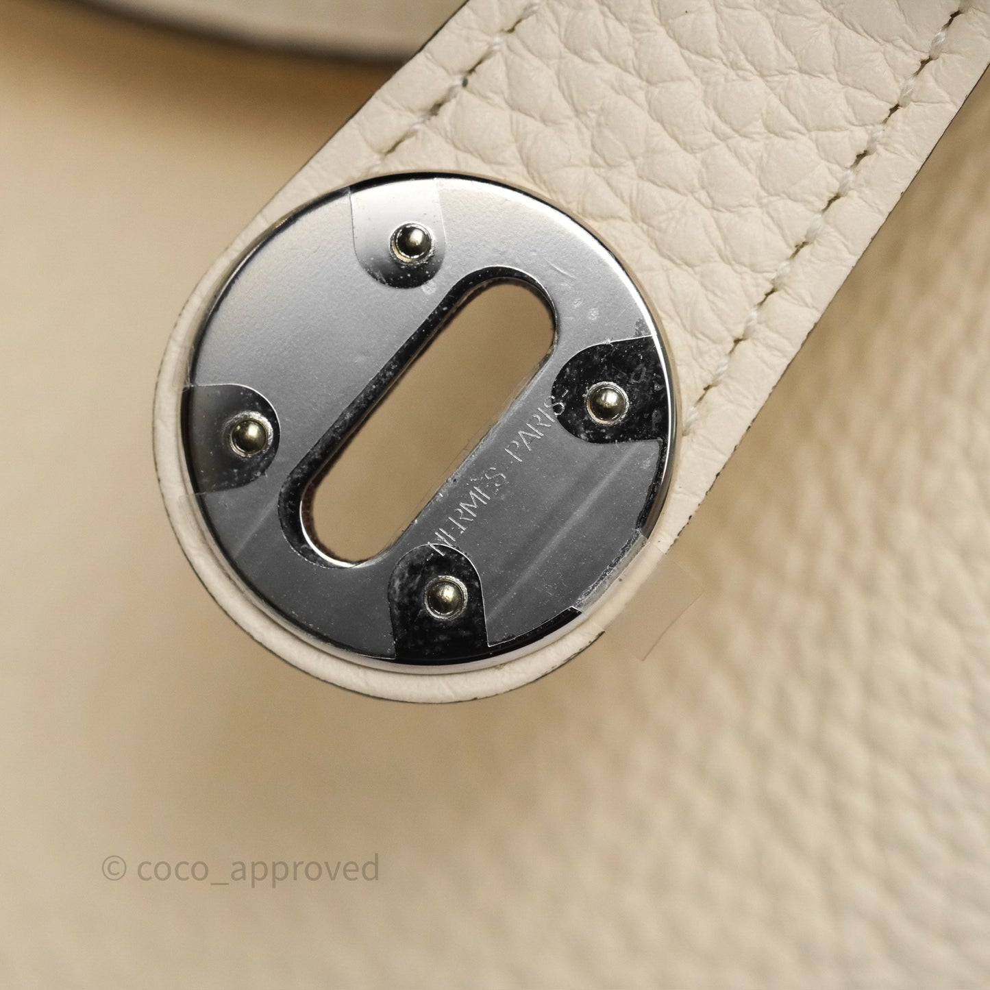 Hermès Lindy 30 Nata I2 Clemence Palladium Hardware