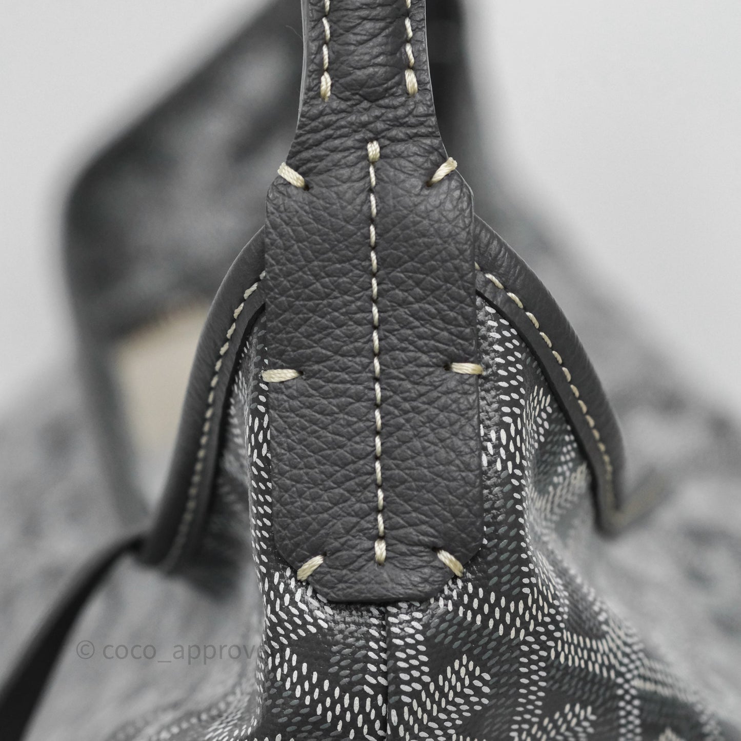 Goyard Bohème Hobo Bag Grey Goyardine Canvas