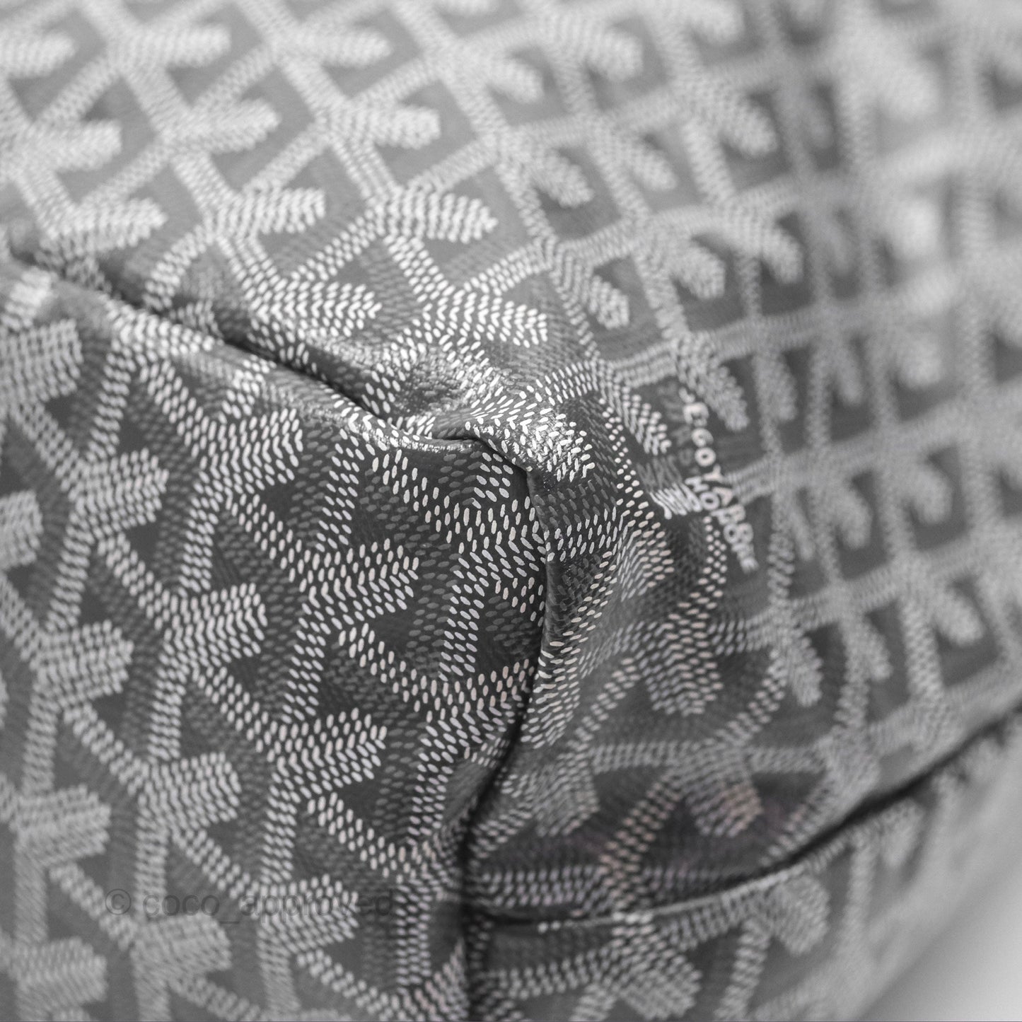 Goyard Bohème Hobo Bag Grey Goyardine Canvas