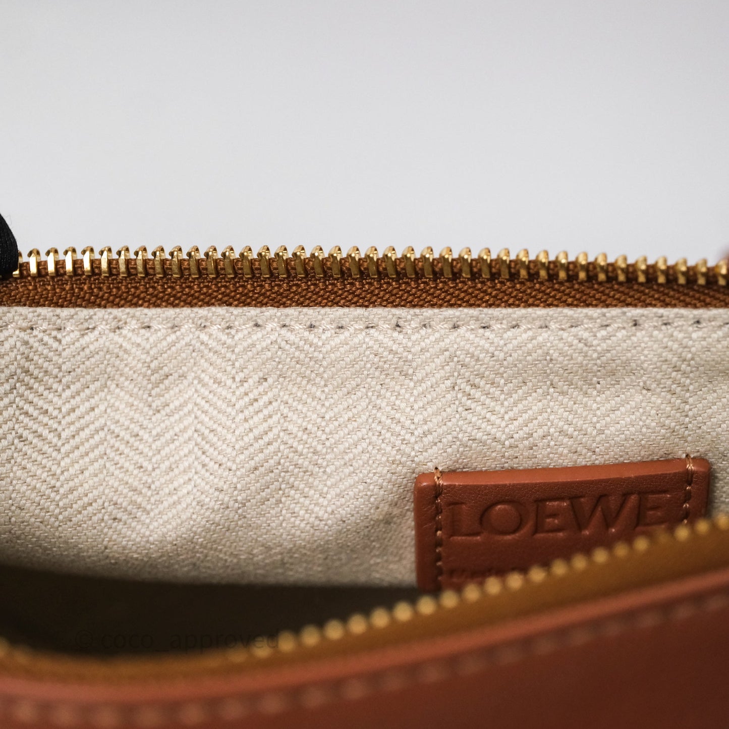 Loewe Mini Hammock Shoulder Bag Brown