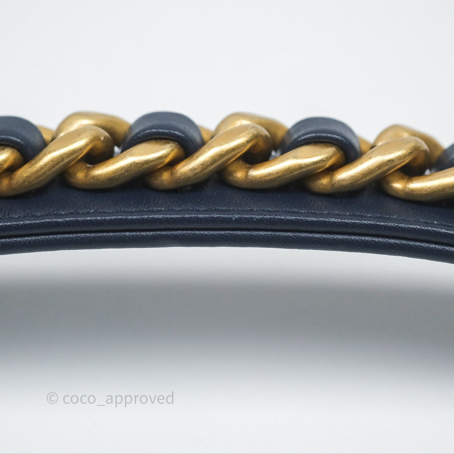 Chanel 19 Small Denim Fabric Mixed Hardware 22P