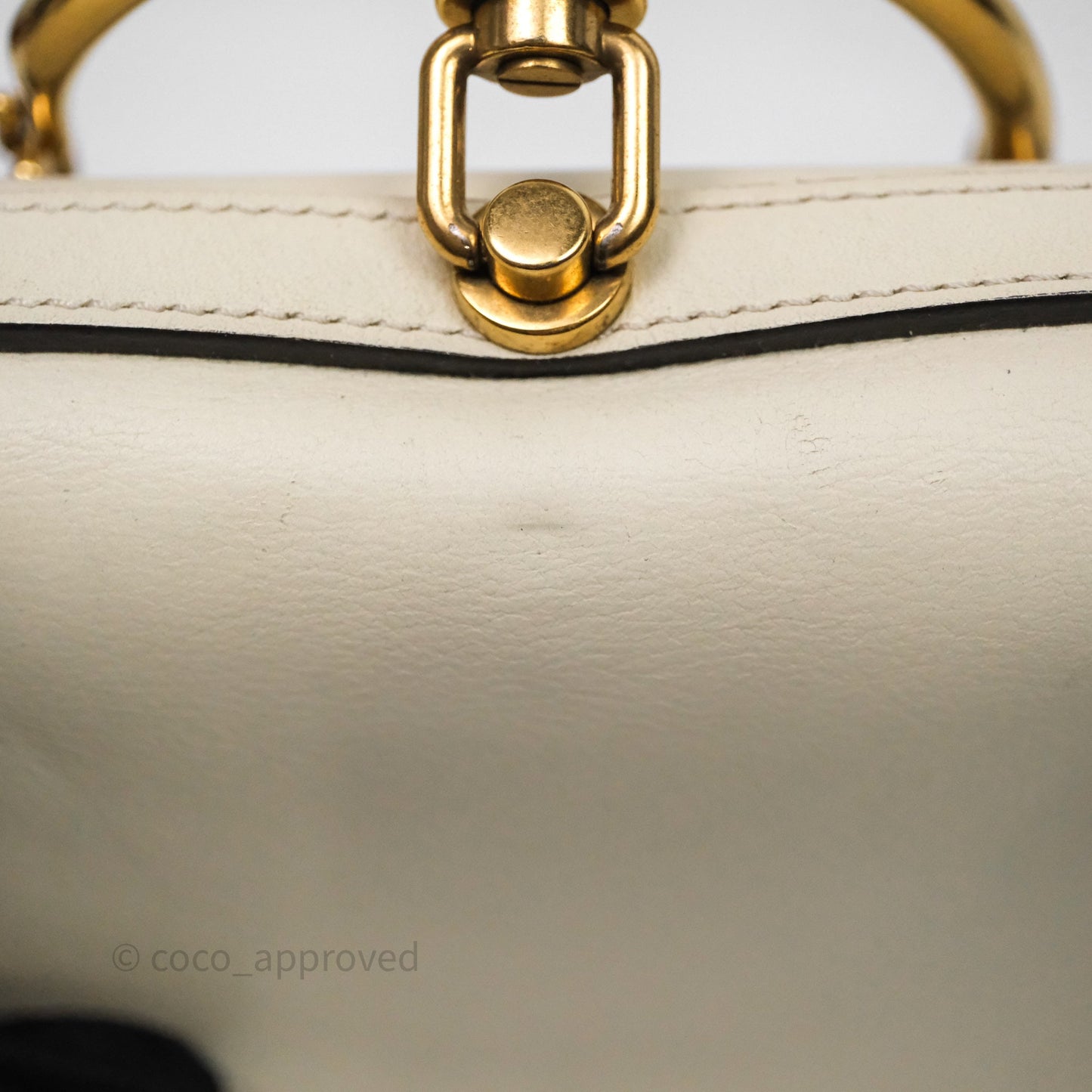 Chloé Nile Crossbody Bag White Calfskin