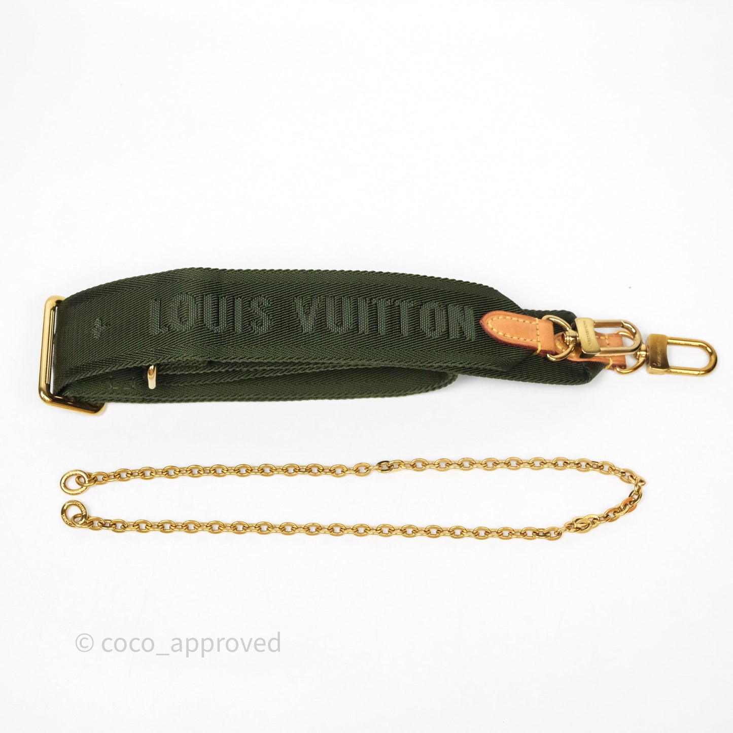 Louis Vuitton Multi Pochette Accessories Khaki Monogram Canvas