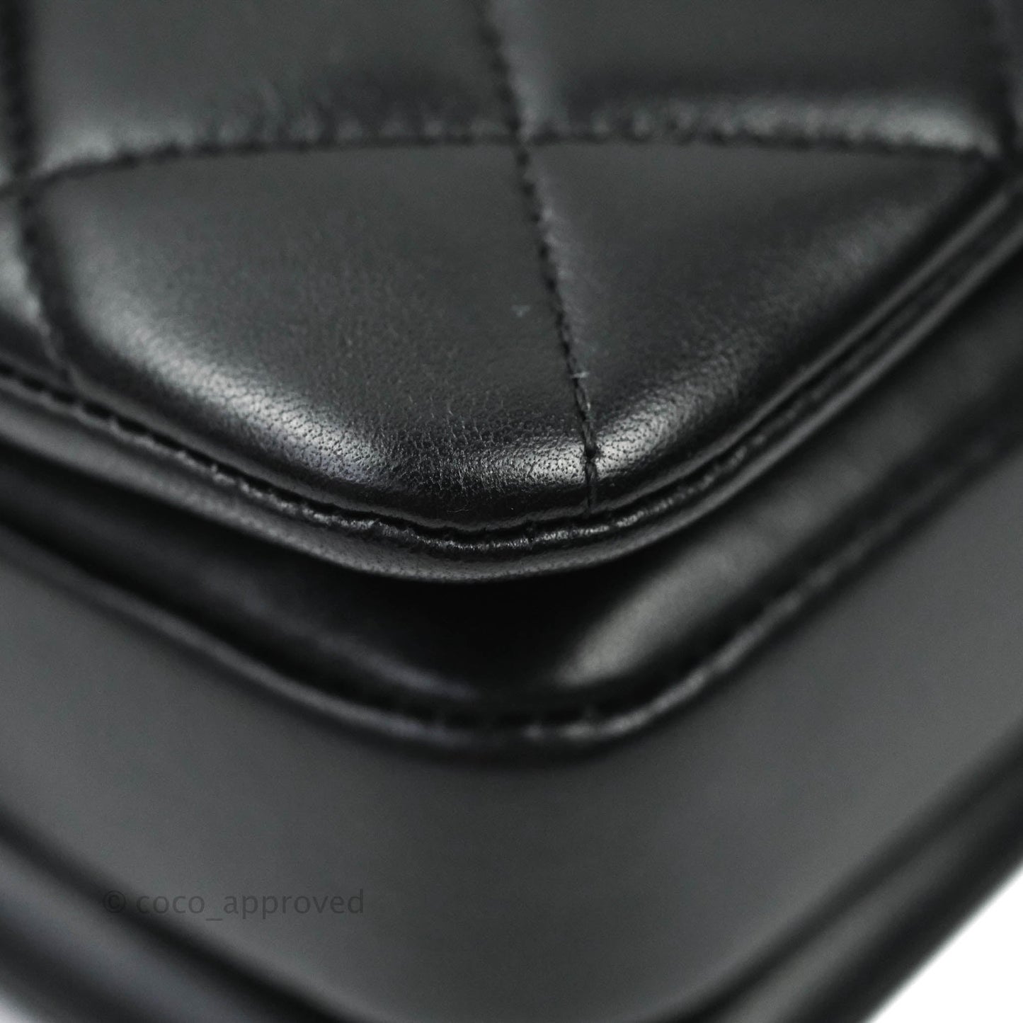 Chanel Trendy CC Small Black Lambskin Gold Hardware