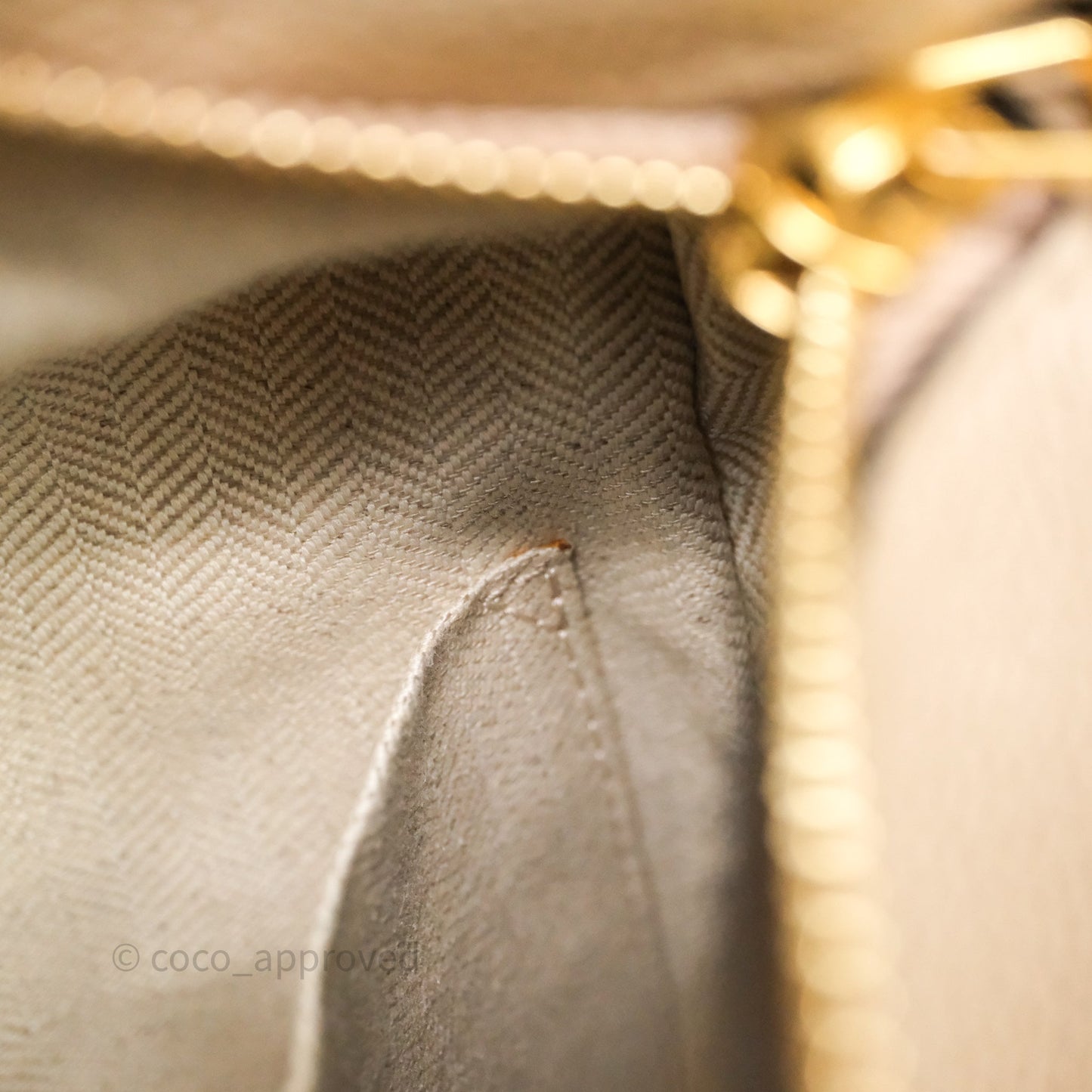 Loewe Small Puzzle Bag Sand Mink Grained Calfskin Gold Hardware