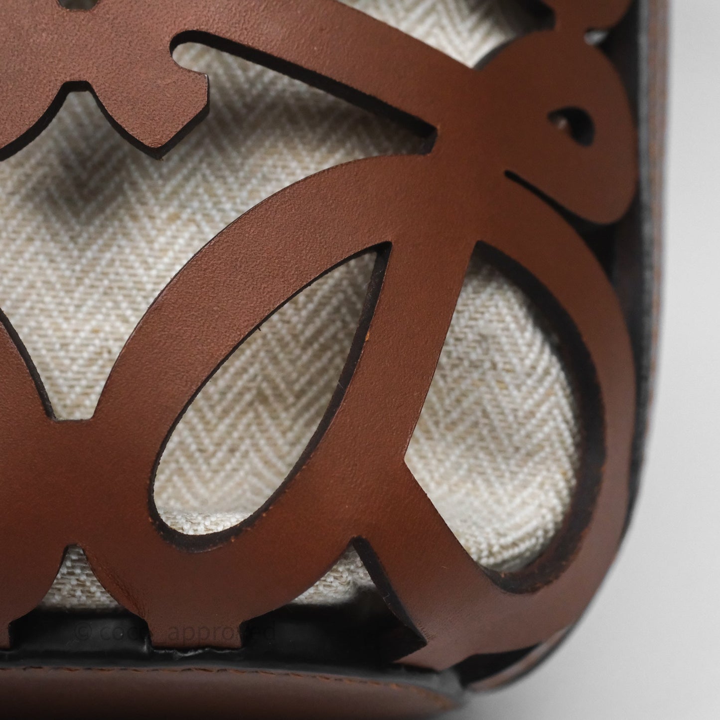 Loewe X Paula's Ibiza Cutout Anagram Pocket Tan