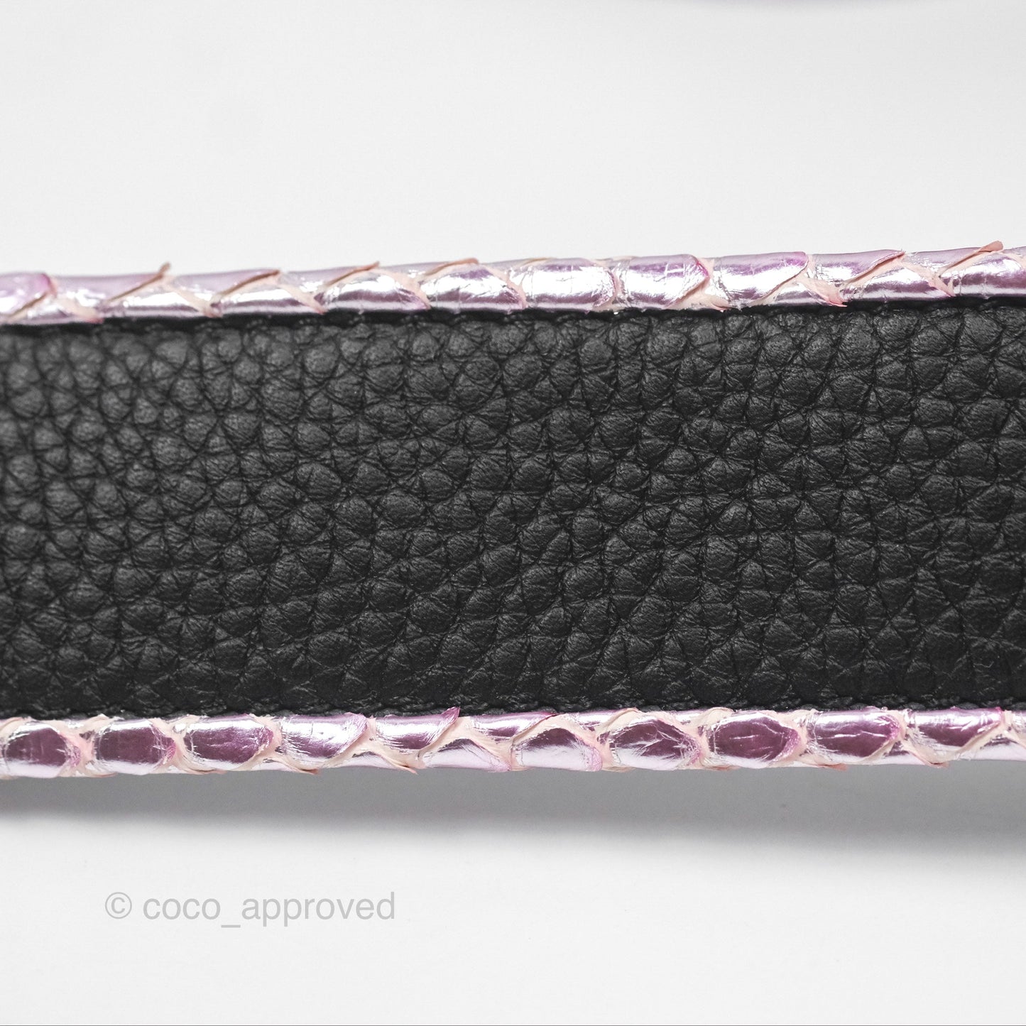 Louis Vuitton Capucines Mini Black in Taurillon Leather and Shiny Python leather