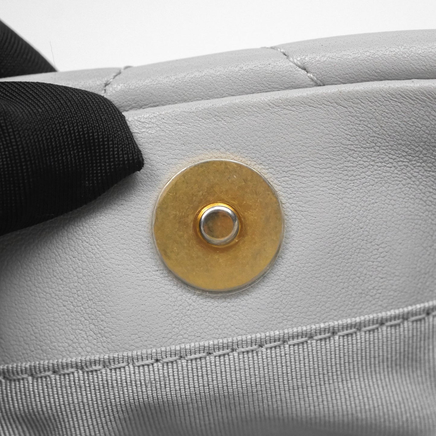 Chanel 19 Small Light Grey Mixed Hardware