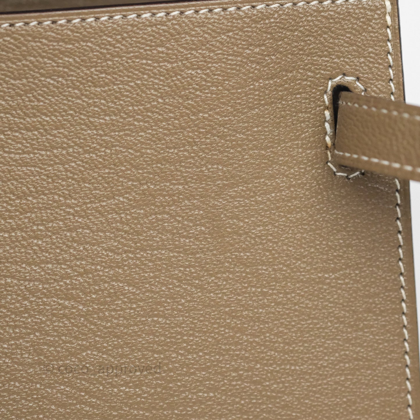 Hermès Kelly To Go Wallet Etoupe 18 Chevre Mysore Gold Hardware