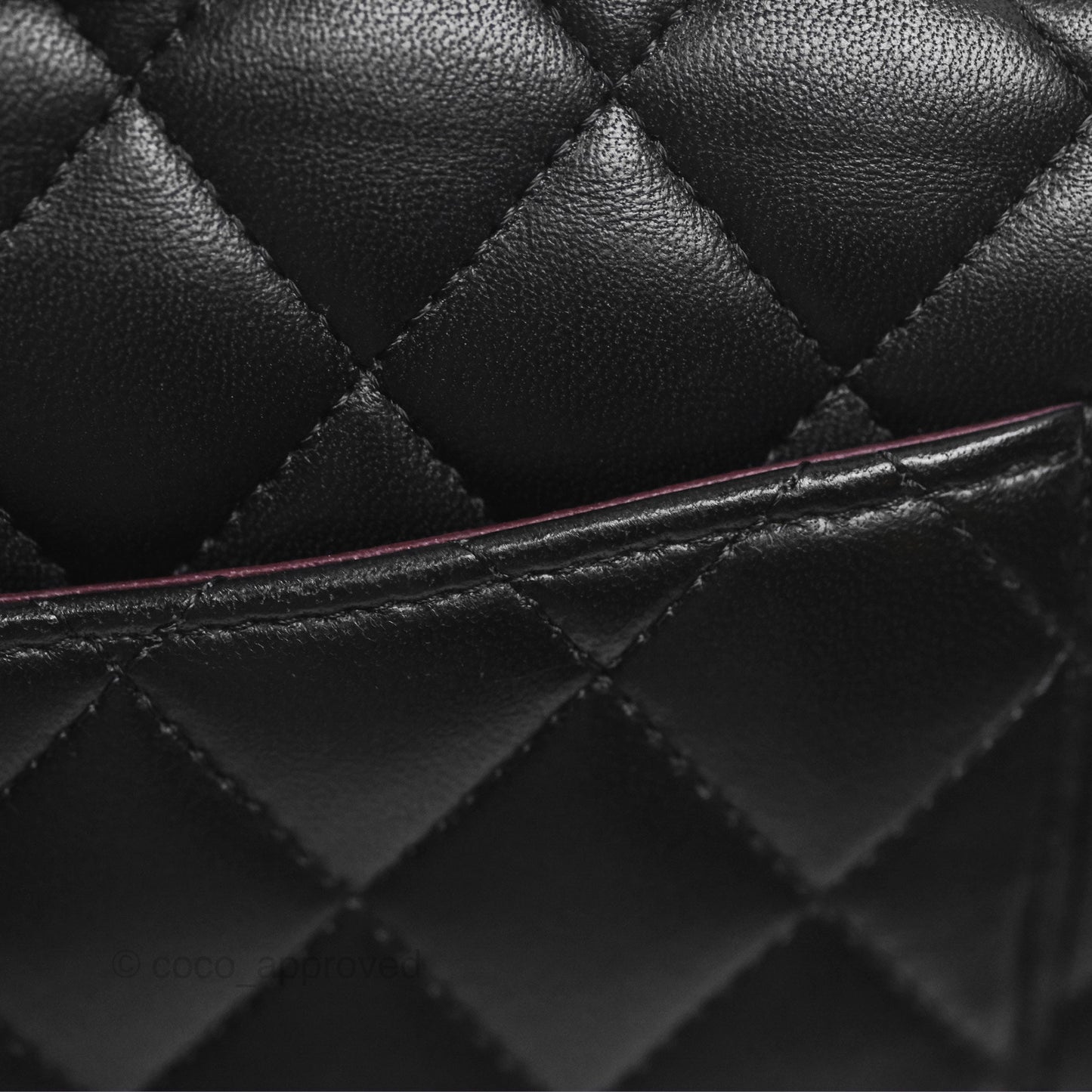 Chanel Small Classic Flap Quilted Black Lambskin Gold Hardware