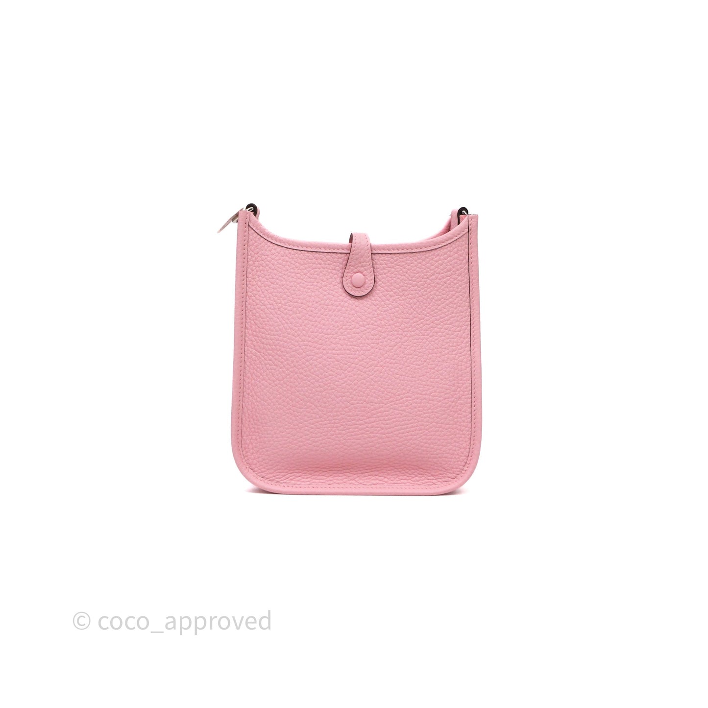 Hermès Mini Evelyne 16 Amazone Rose Sakura 3Q Palladium Hardware