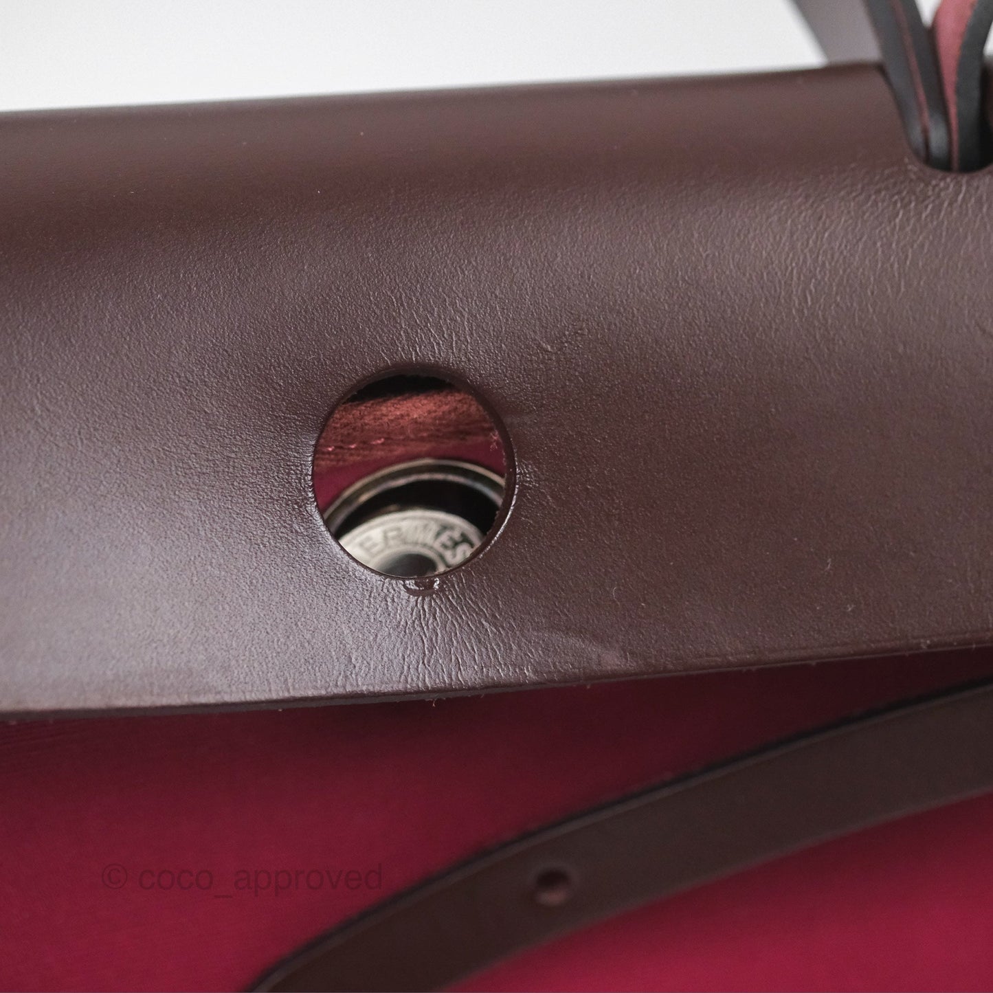 Hermès Herbag Zip 31 Retourne Rose Bubblegum L4/ Rubis B5 Canvas Palladium Hardware
