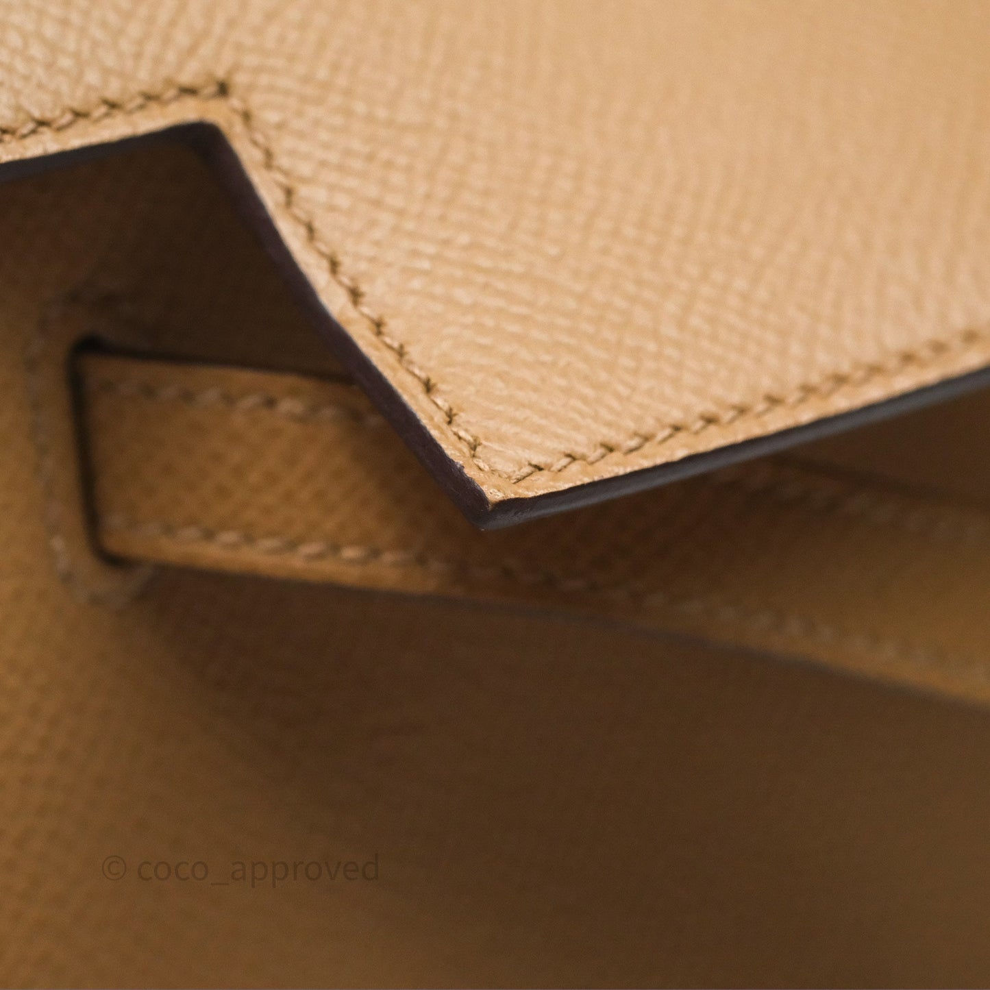Hermès Sellier Kelly 25 Chai 0M Epsom Gold Hardware