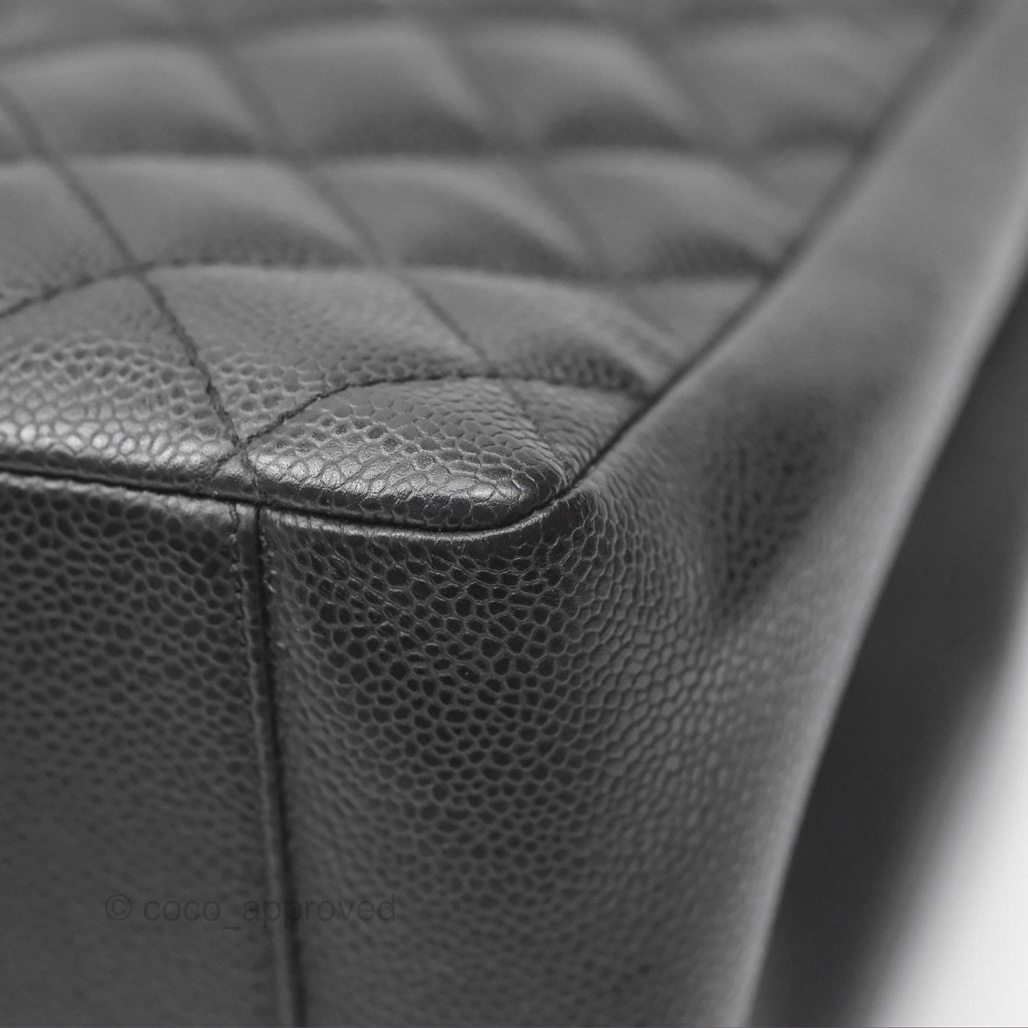 Chanel GST Black Caviar Gold Hardware