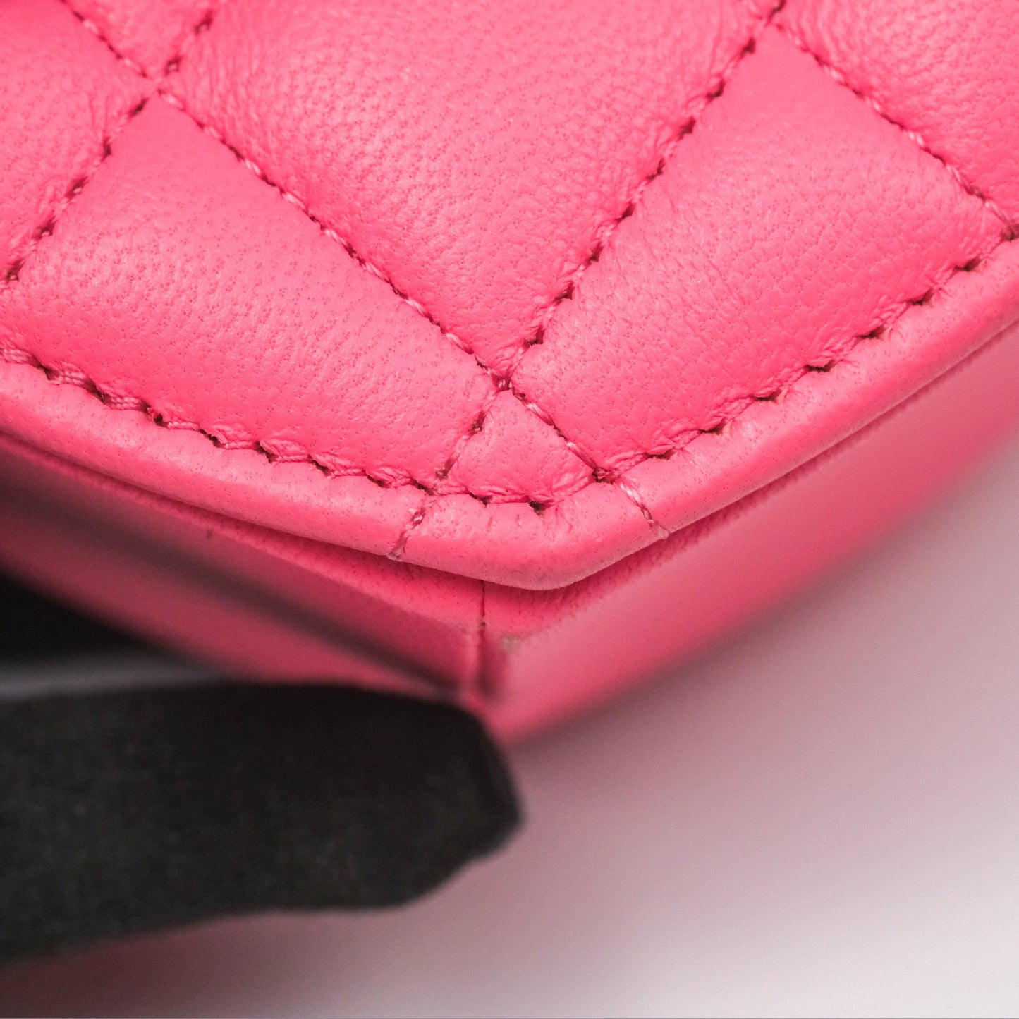 Chanel Small Heart Bag Pink Lambskin Gold Hardware 22S