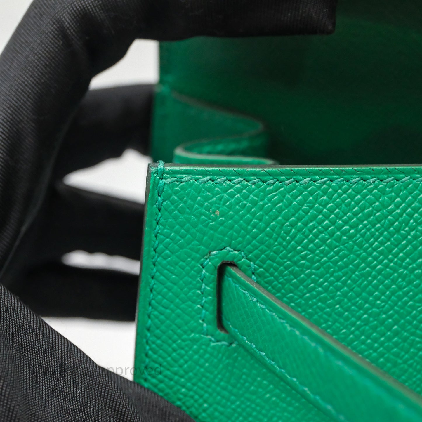 Hermes Kelly 25 Sellier Vert Vertigo Epsom Gold Hardware