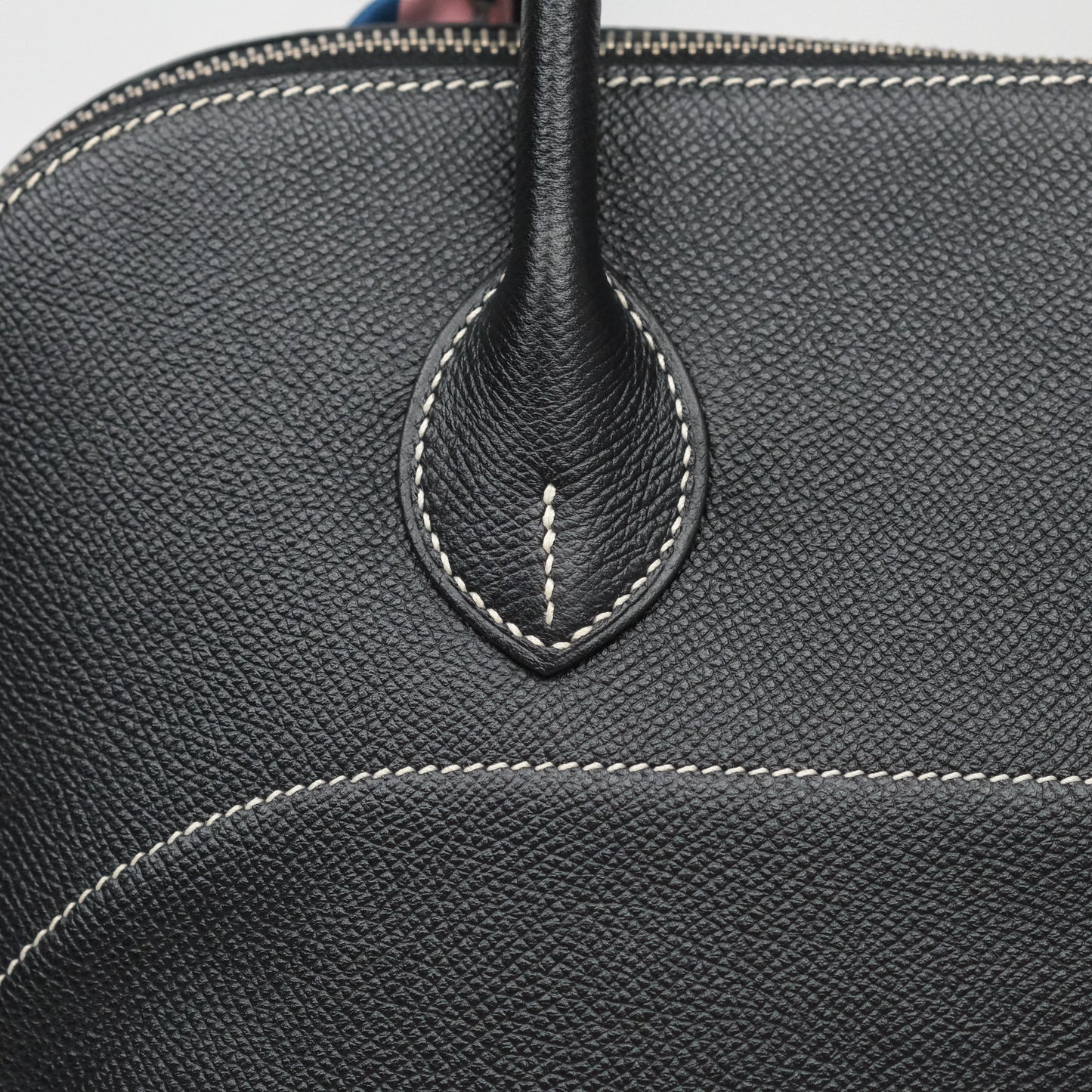 Hermès Bolide Relax 35 Black Noir 89 Epsom Palladium Hardware