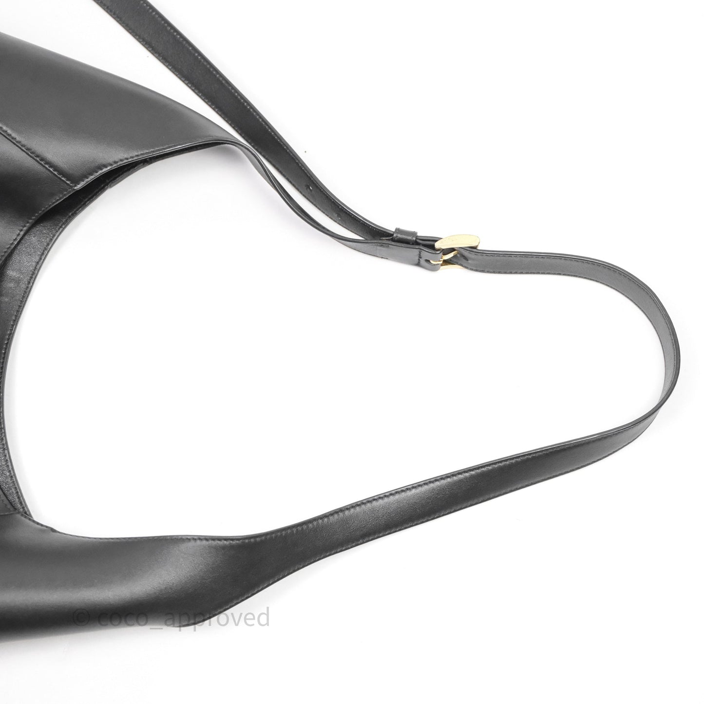 Prada Hobo Black Leather Shoulder Bag
