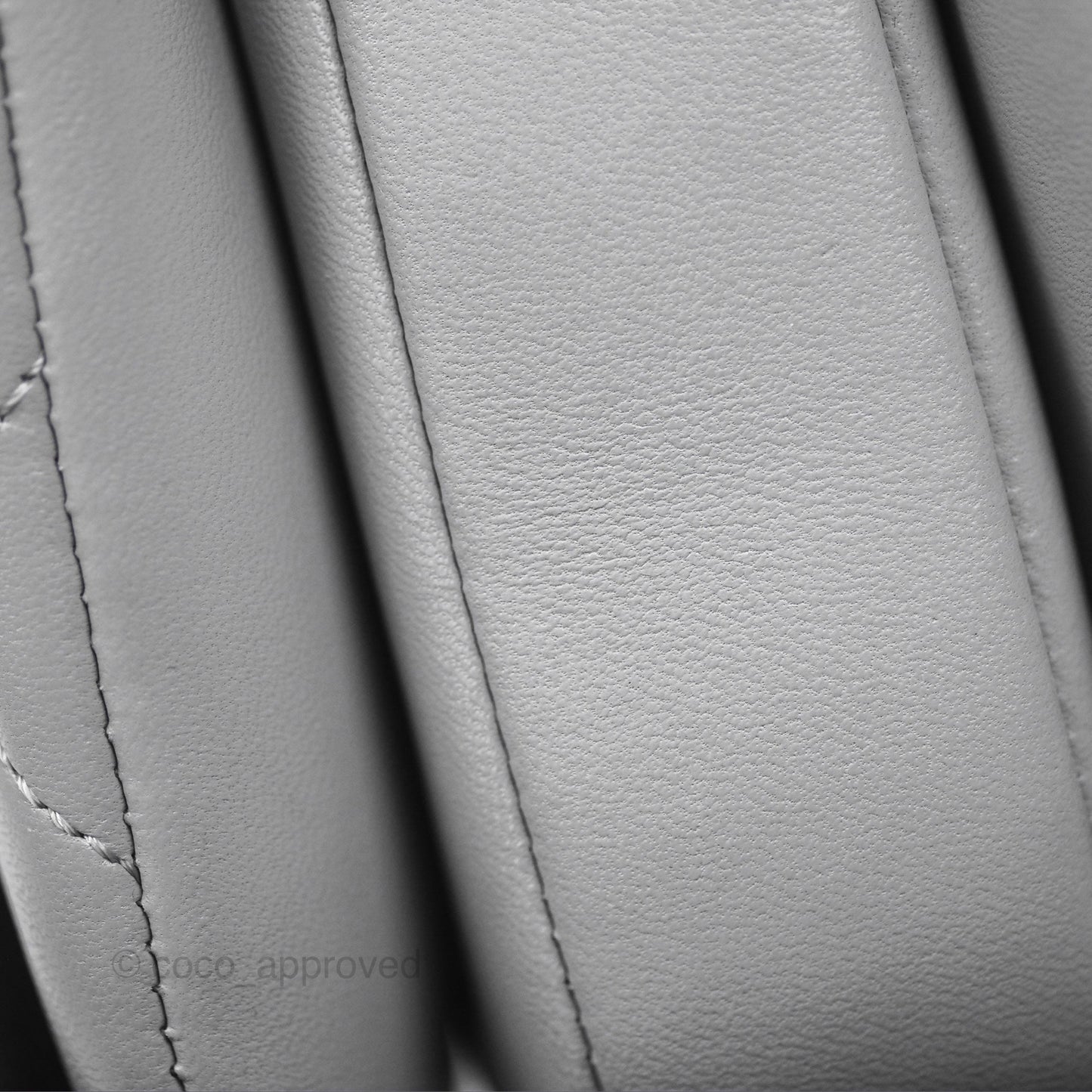 Chanel Small Trendy CC Grey Lambskin Gold Hardware