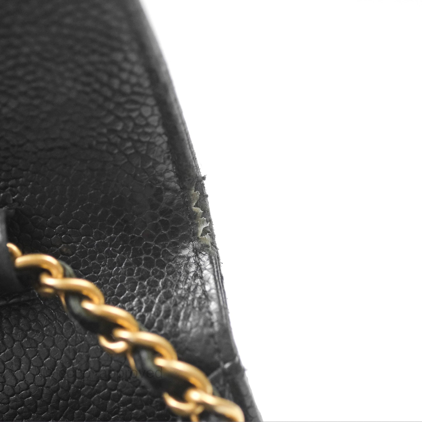 Chanel Boy Wallet on Chain WOC Black Caviar Gold Hardware