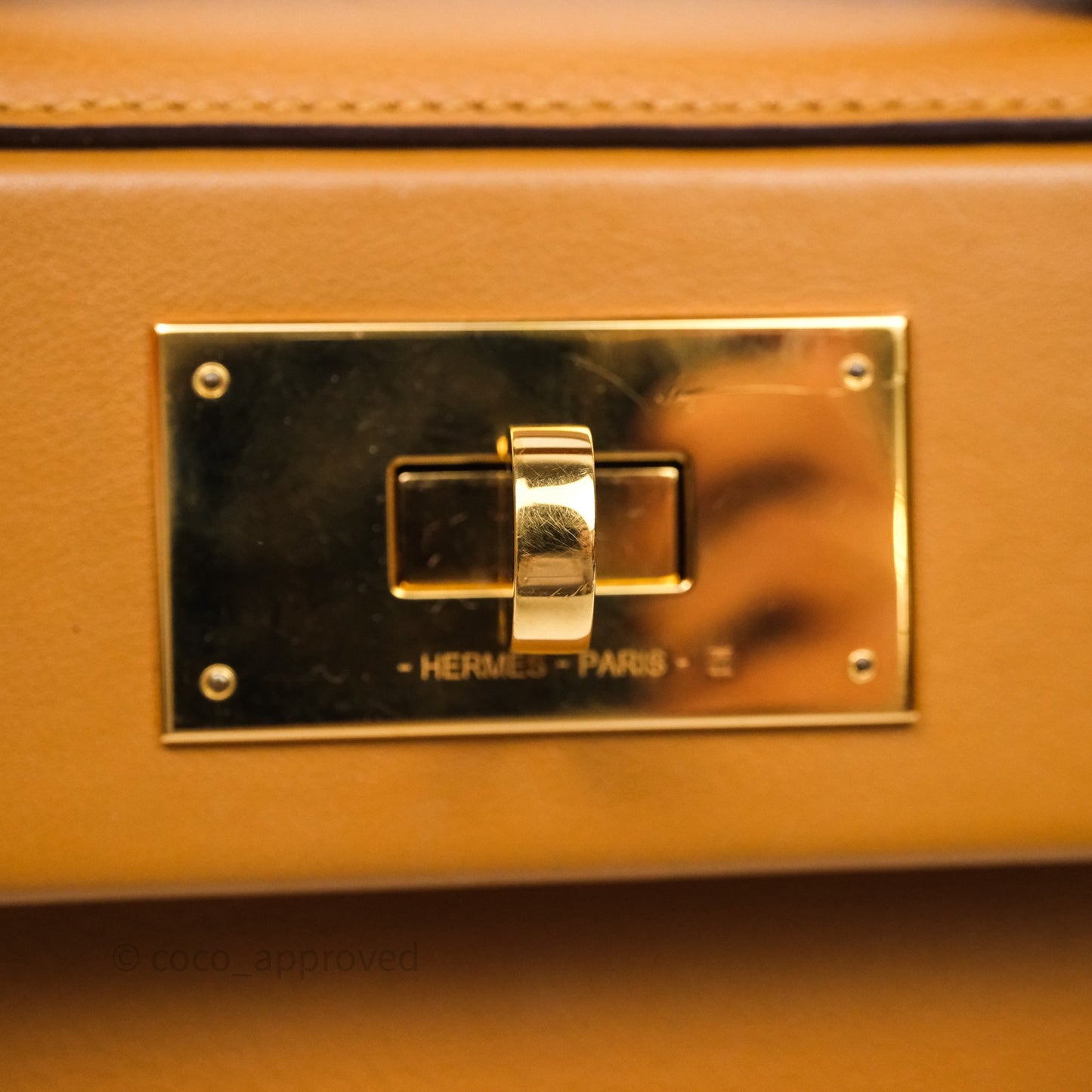 Hermès 24/24 21 Mini Caramel/Sesame/Rouge Sellier Gold Hardware