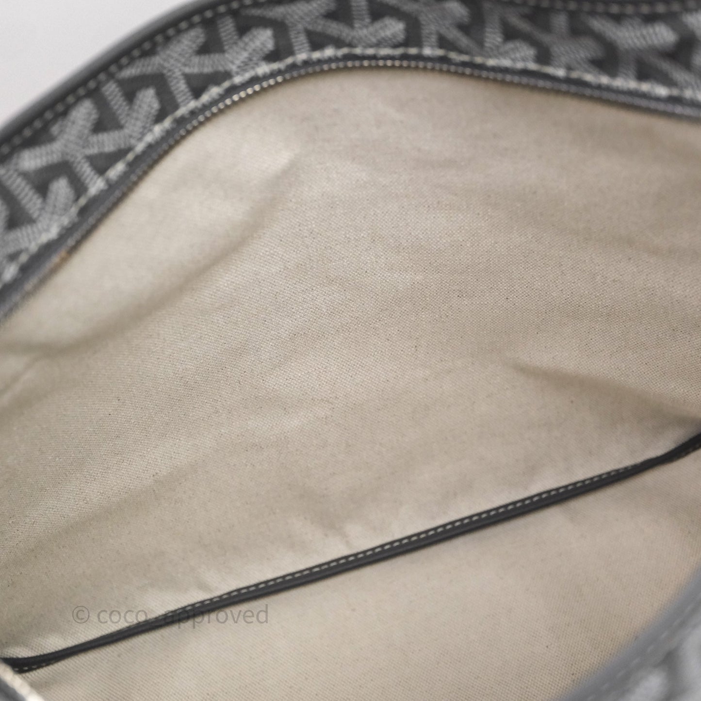 Goyard Bohème Hobo Bag Grey Goyardine Canvas