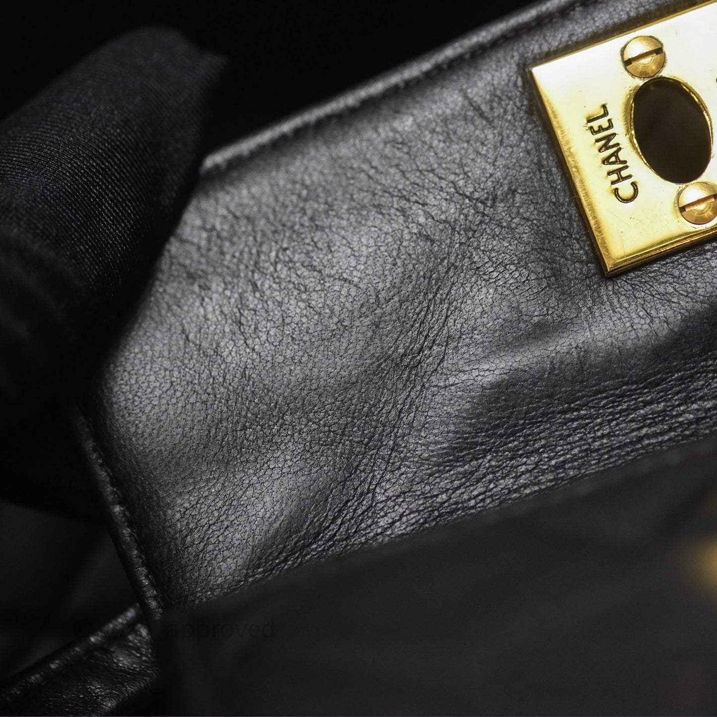 Chanel Vintage CC Duma Backpack Black Lambskin 24K Gold Hardware