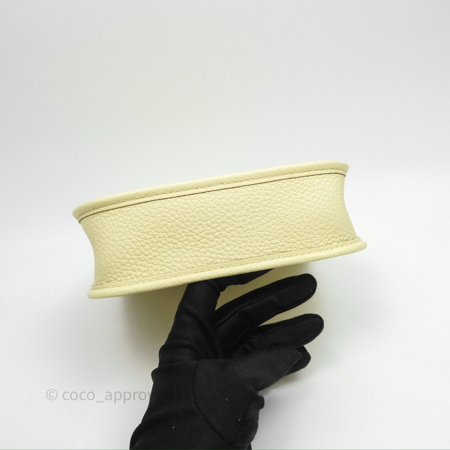 Hermès Mini Evelyne 16 Jaune Milton I8 Clemence Palladium Hardware
