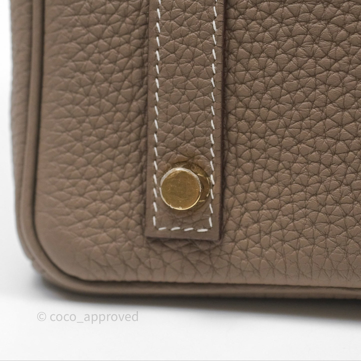 Hermès Birkin 30 Retourne Etoupe 18 Togo Gold Hardware