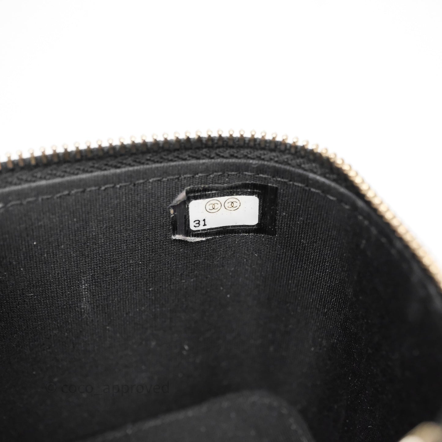 Chanel Mini Top Handle Vanity With Chain Black Lambskin Aged Gold Hardware