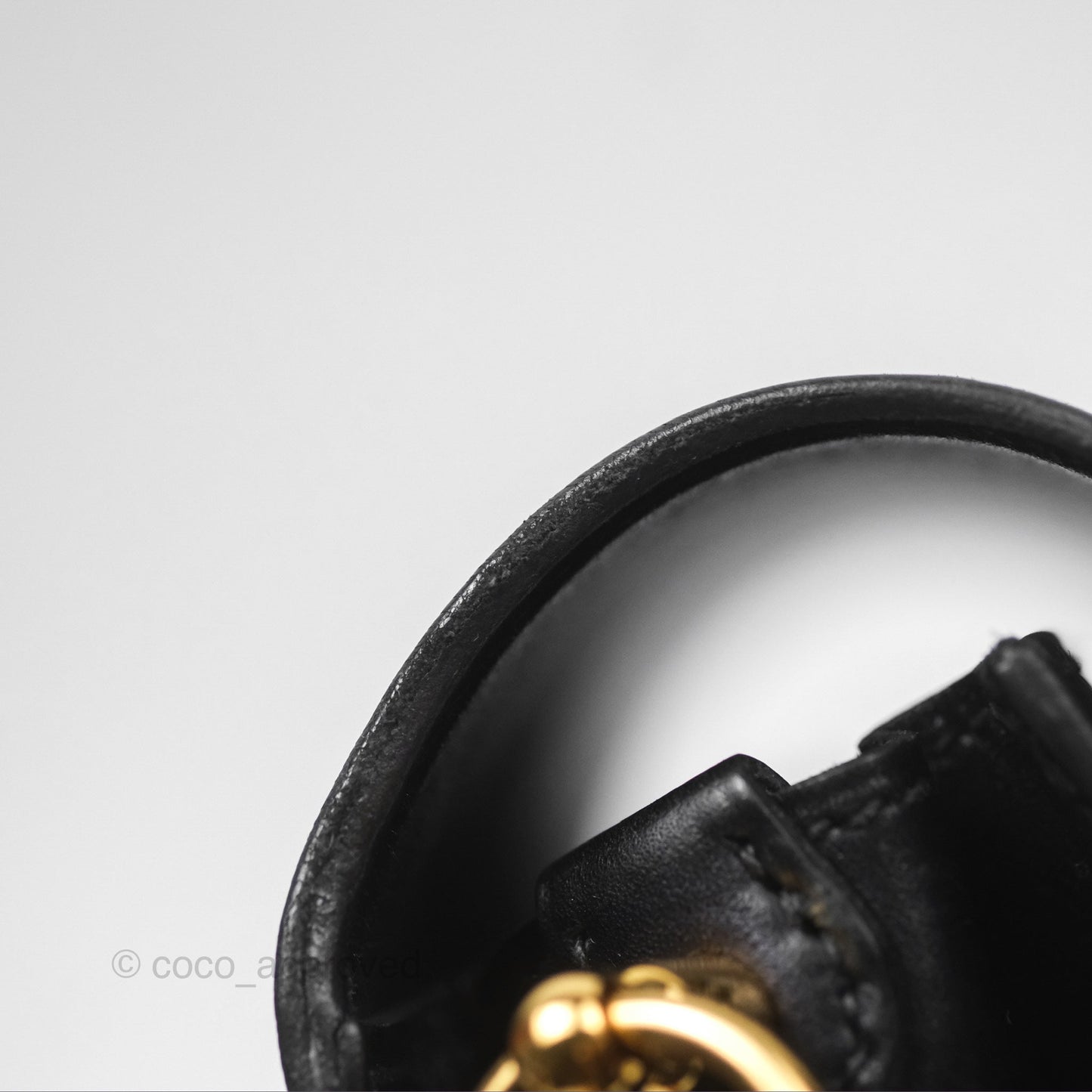 Hermès Roulis Mini 18 Noir 89 Veau Evergrain Gold Hardware