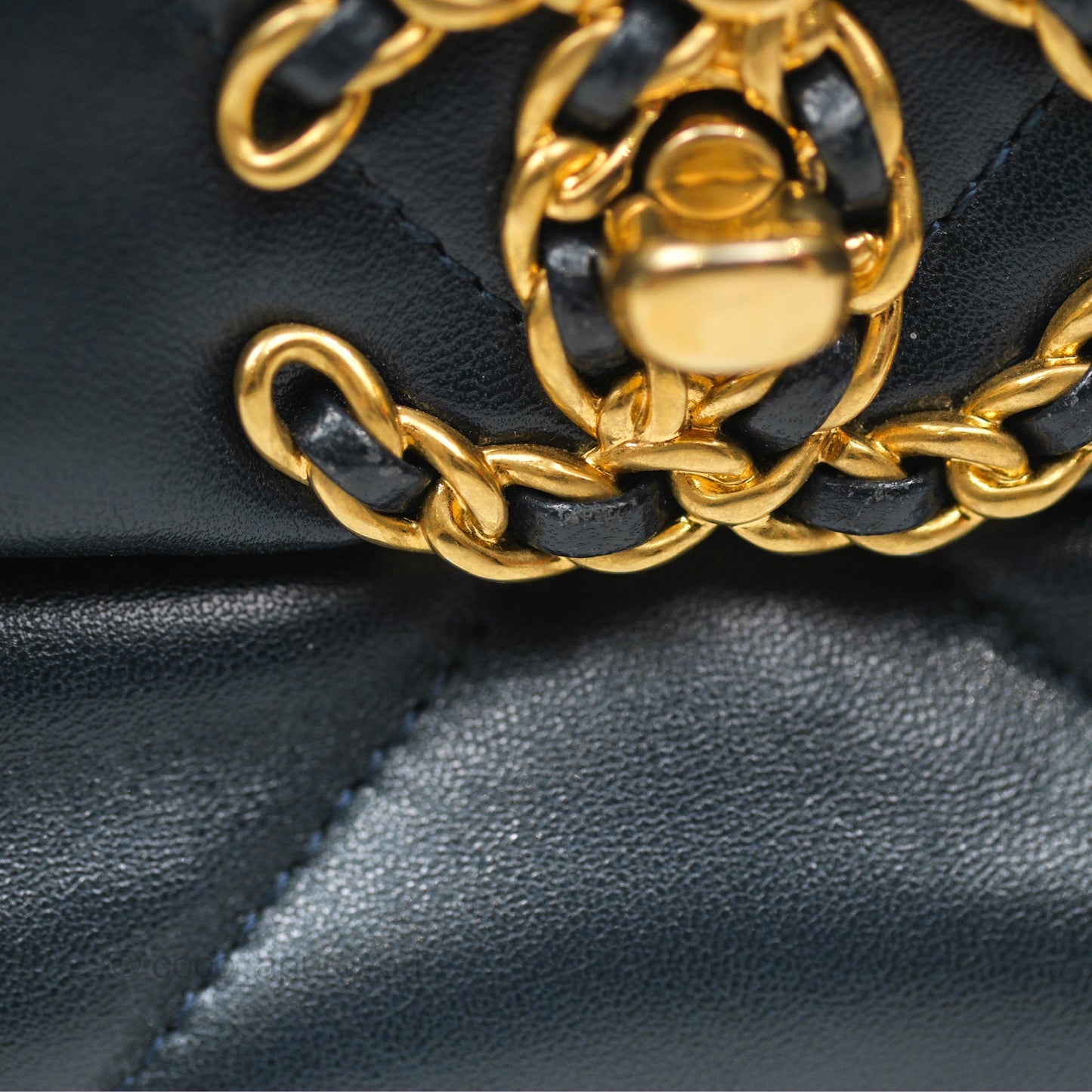 Chanel 19 Small Navy Mixed Hardware