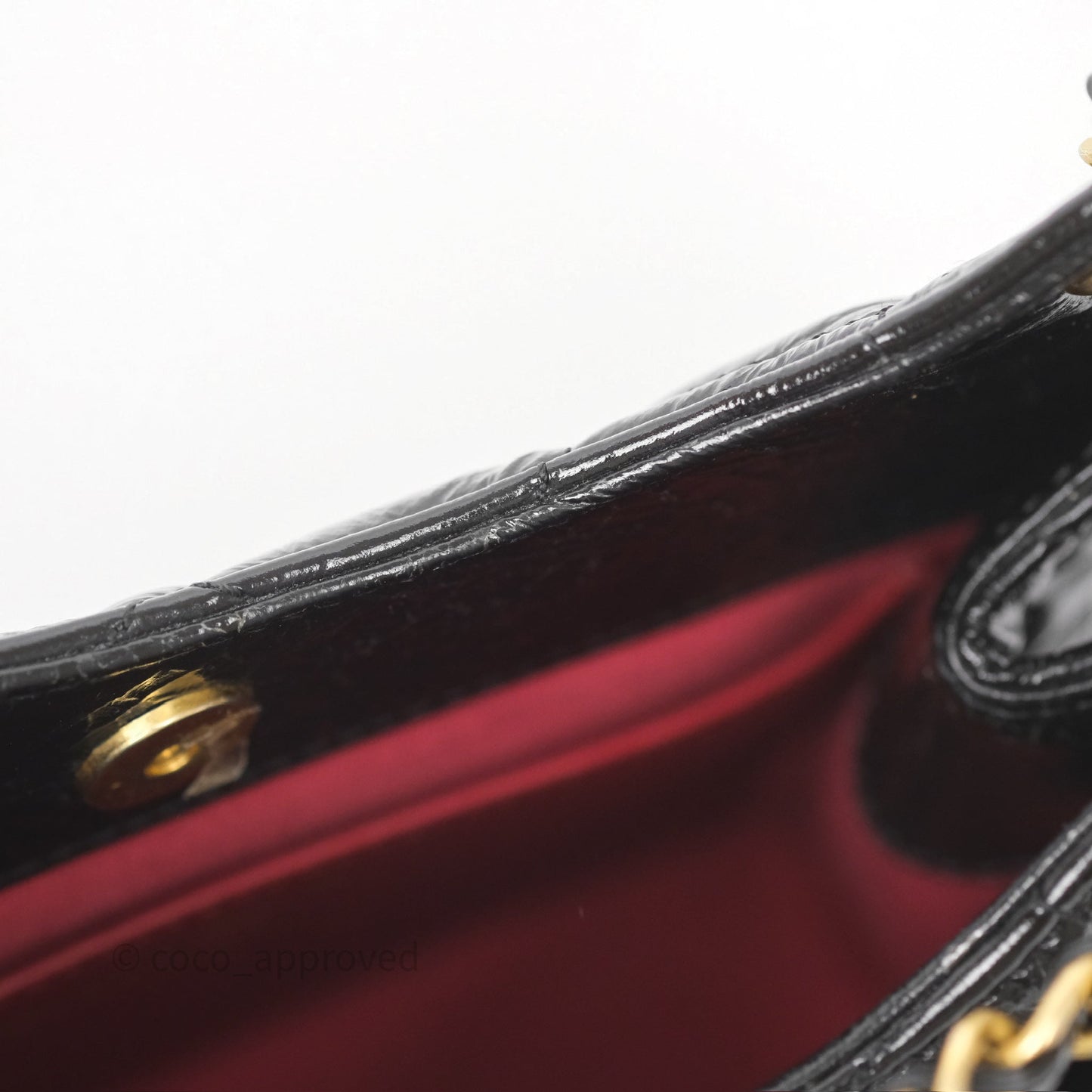 Chanel Small Hobo Black Shiny Crumpled Calfskin Aged Gold Hardware 23C