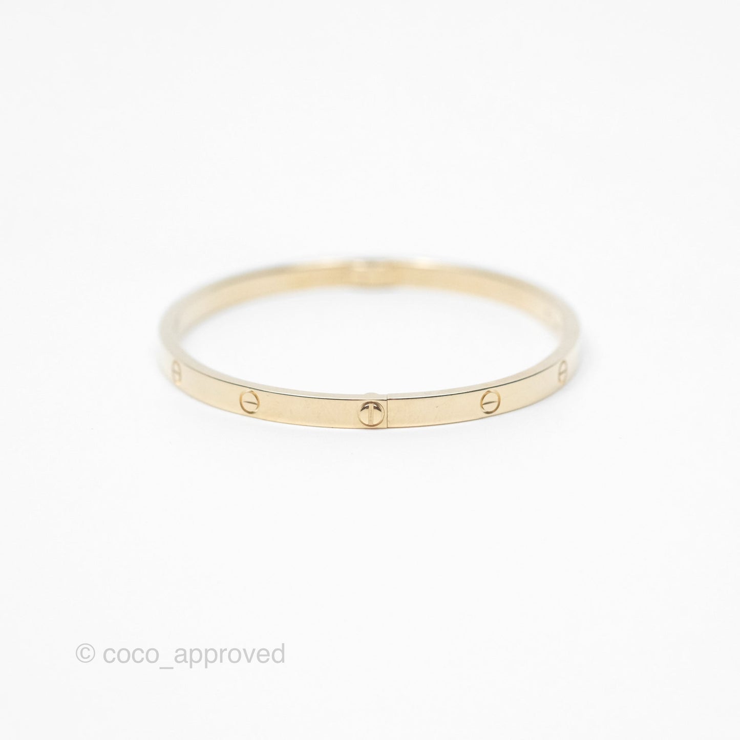 Cartier Small Love Bracelet Yellow Gold